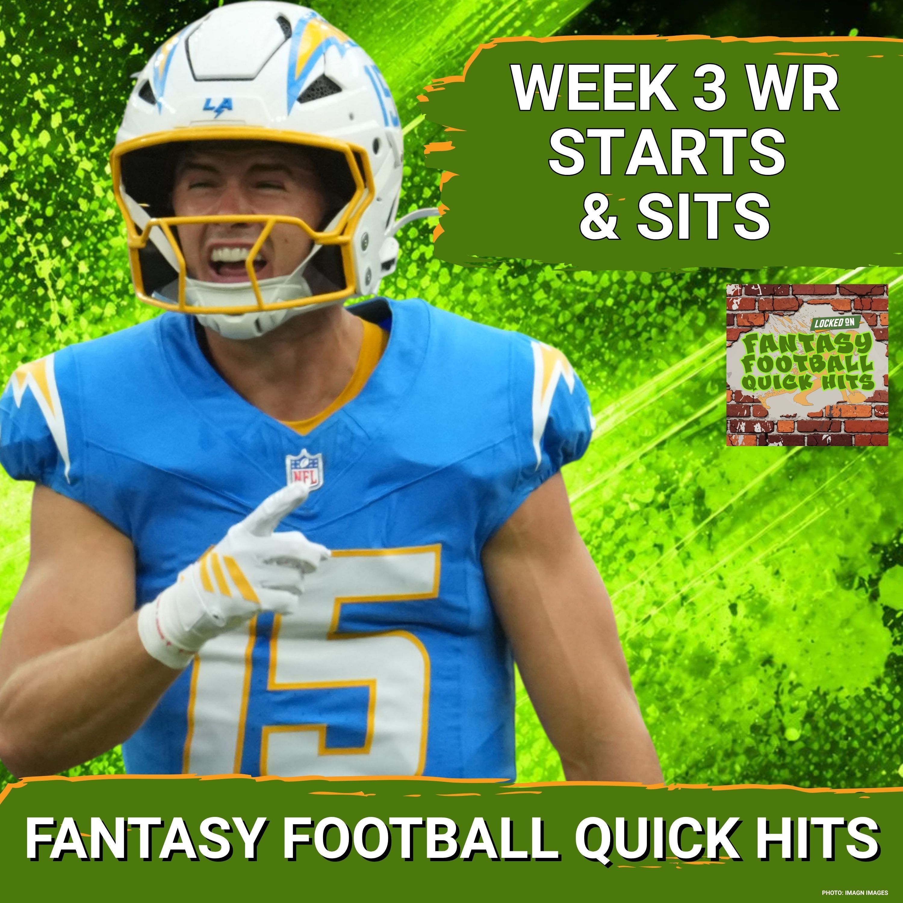 WIDE RECEIVER BOOM: Ladd McConkey, Garrett Wilson, and Jalen Coker HIGHLIGHT Fantasy MUST-STARTS episode artwork