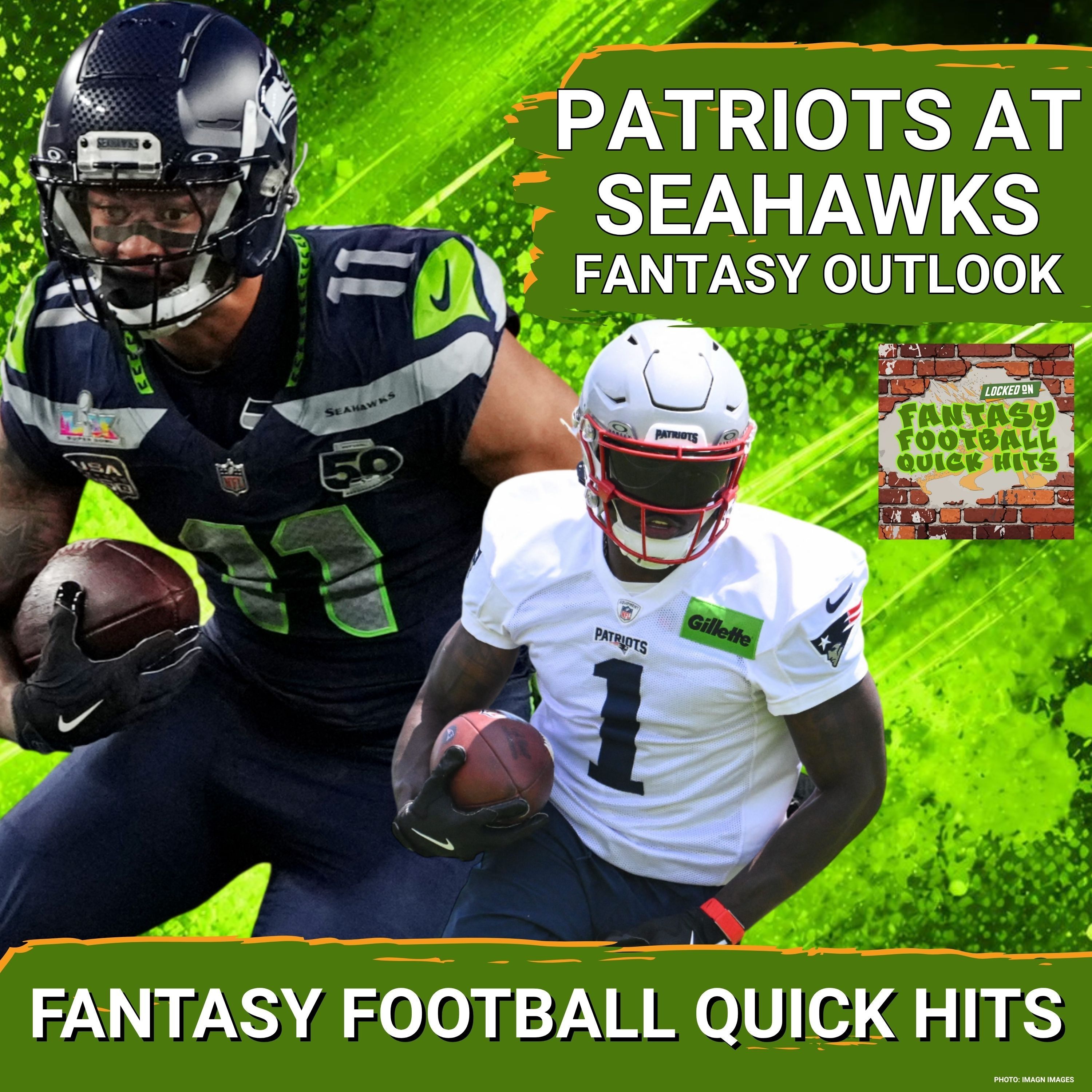 New England Patriots Drake Maye Faces TOUGH Seattle Seahawks Defense – Fantasy Outlook episode artwork