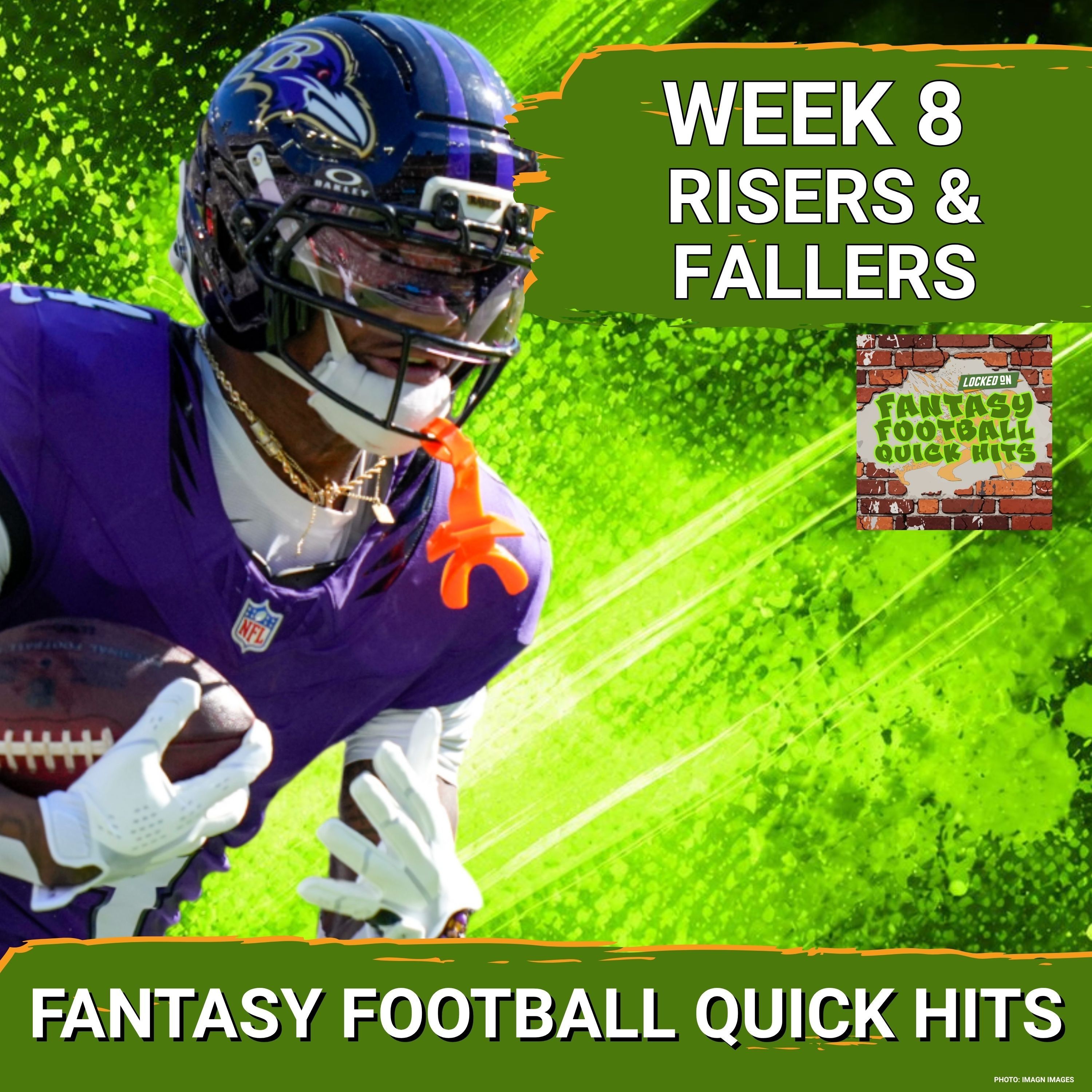SURGE: Zay Flowers FUELING Ravens' Fantasy Gold—Unlock Week 8's Top Risers & Fallers