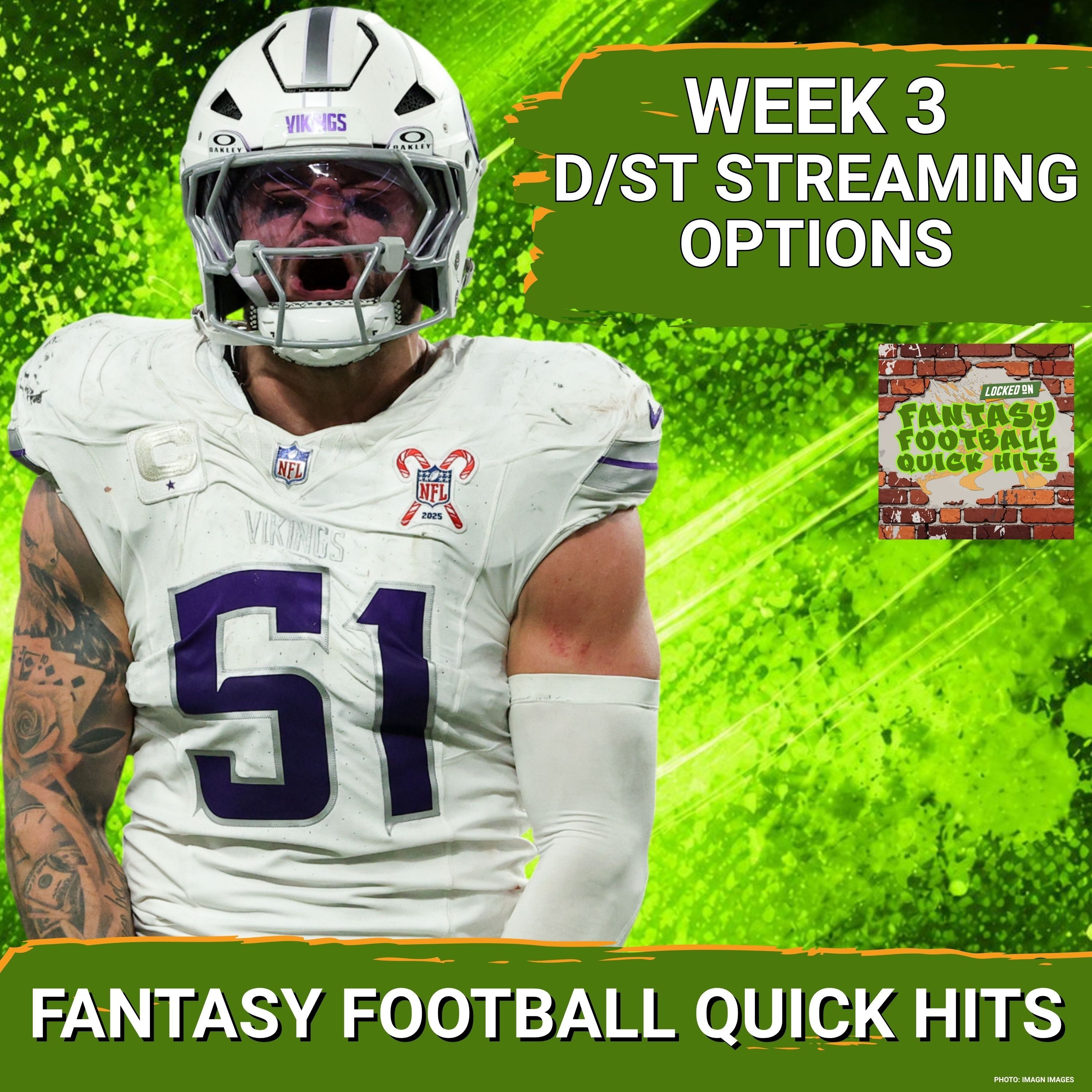 VIKINGS EXPLOIT: Unleashing the Top Fantasy DST PLAYS for Week 3 – Secure Your Victory episode artwork