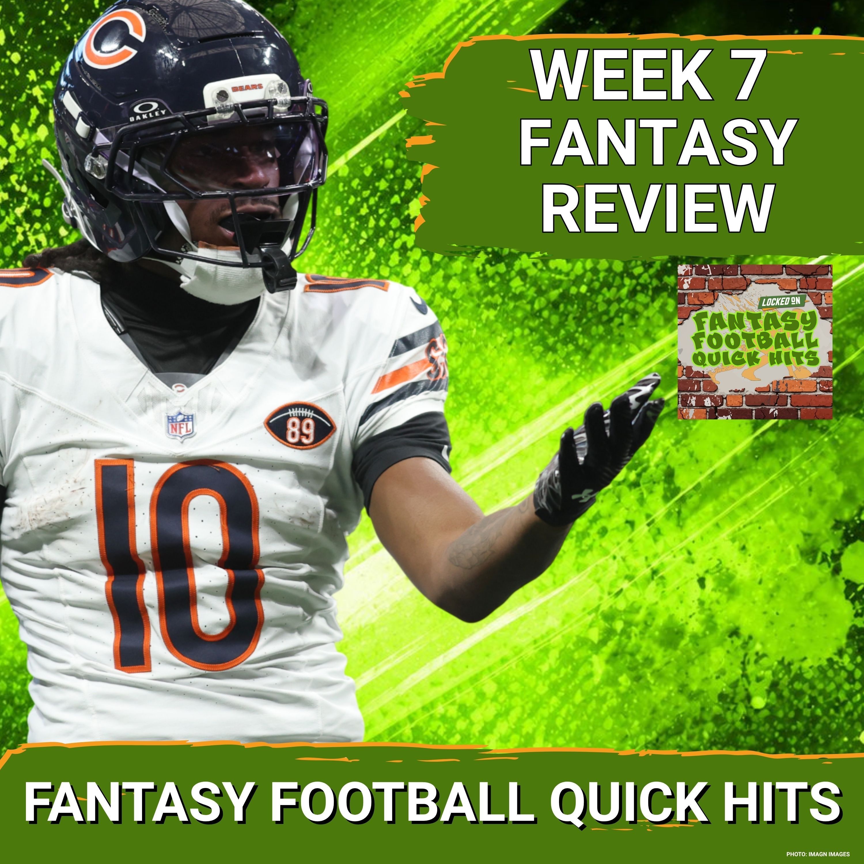 UNSTOPPABLE: Luther Burden IGNITES Chicago Bears, Fantasy Football Week 7 Must-See Review