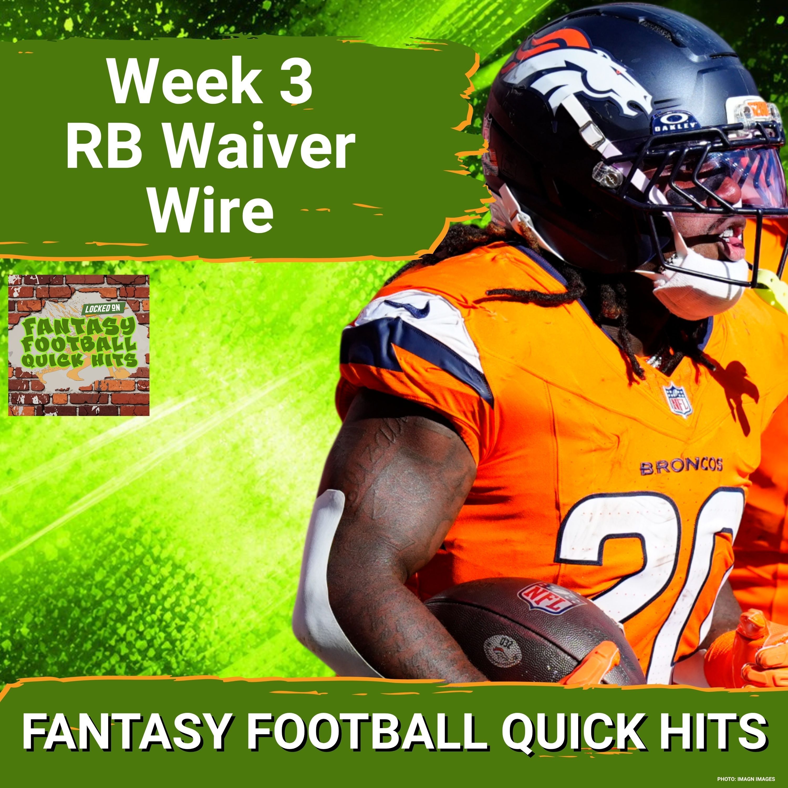 COLEMAN BREAKOUT: Denver Broncos RBs DEMAND Your Attention – Week 3 Fantasy Waiver Wire episode artwork