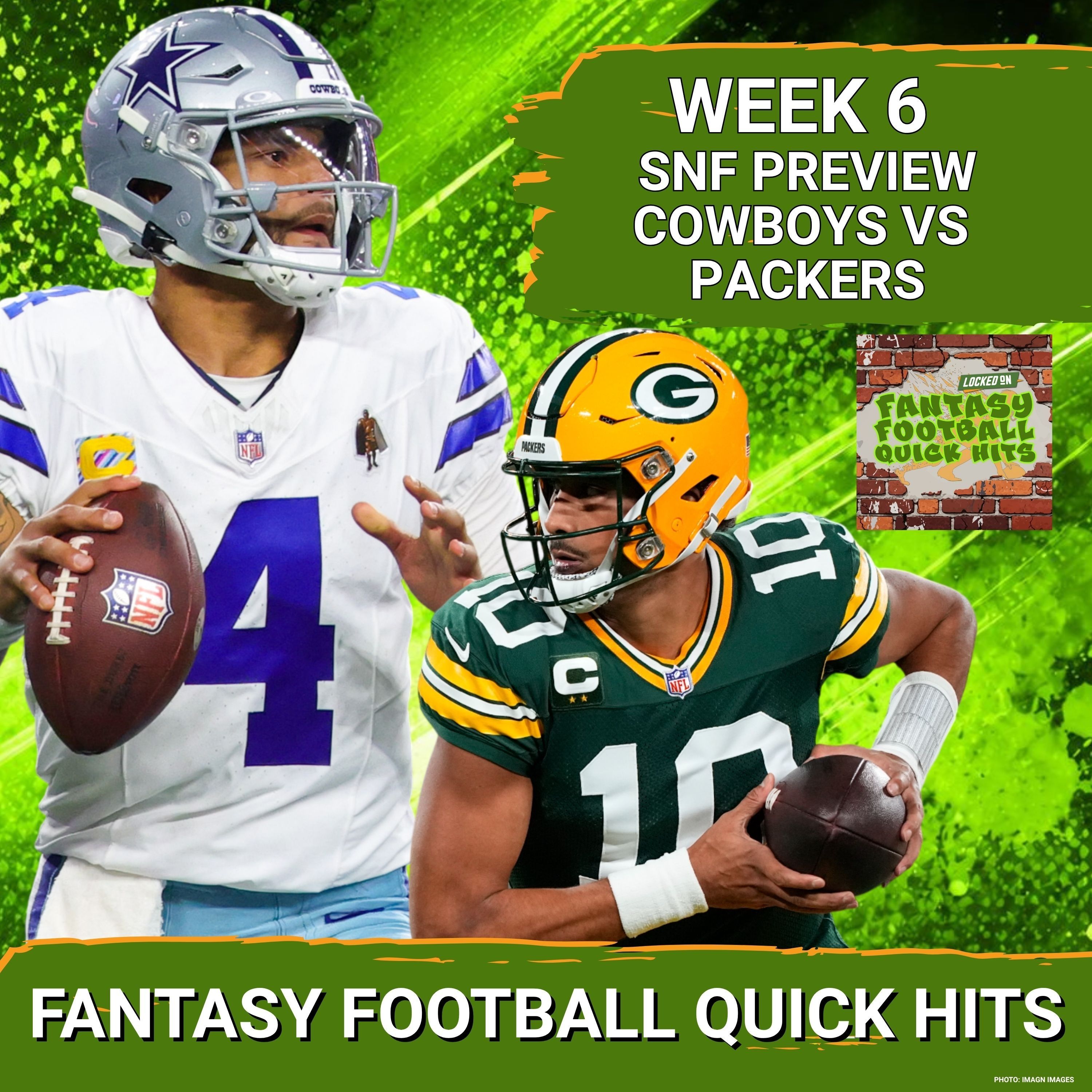 Dallas Cowboys vs. Green Bay Packers– Lamb, Pickens, Watson & Golden set to REWARD Fantasy Managers