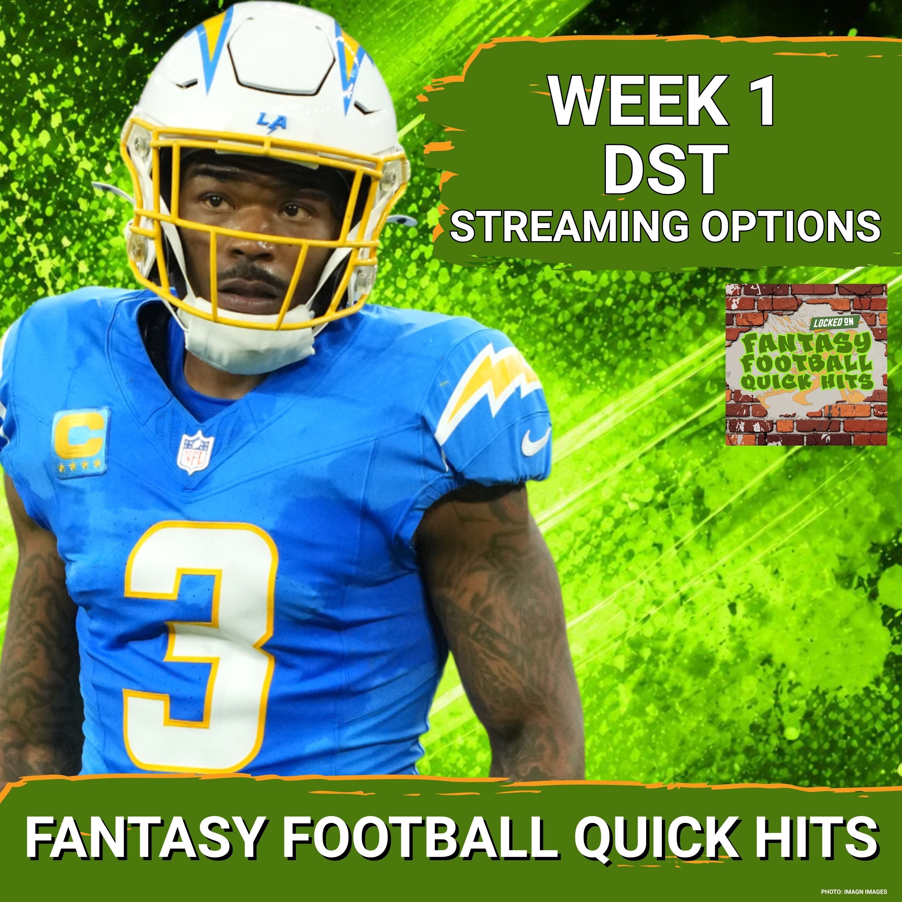 CHARGERS STREAM: Start Los Angeles for FANTASY WINS—DST Sleepers and MUST-STARTS for Week 1 episode artwork