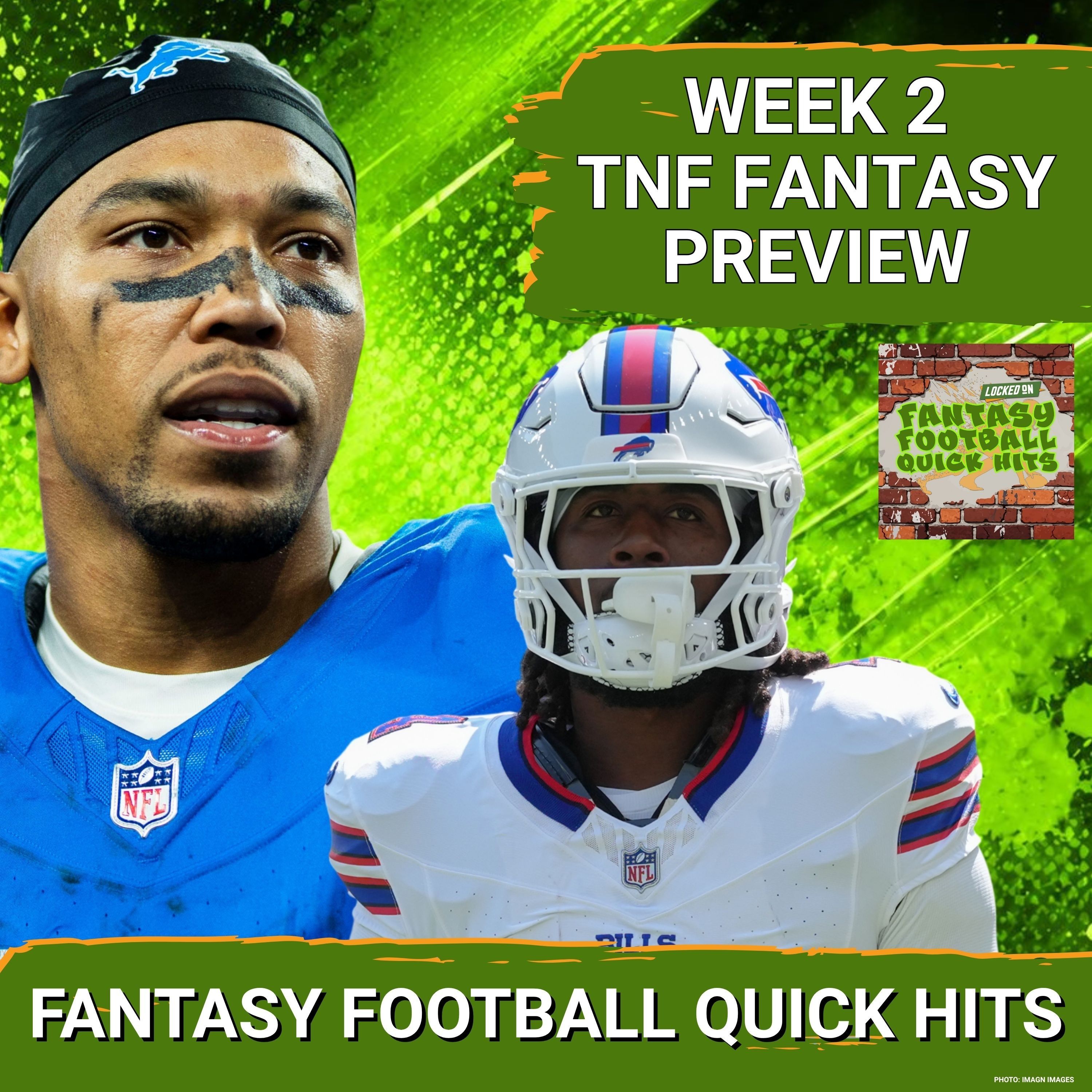 SHOCKER: Detroit Lions' Offense PUSHES Limits vs. Buffalo Bills D – RISKY Fantasy Plays Tonight? episode artwork
