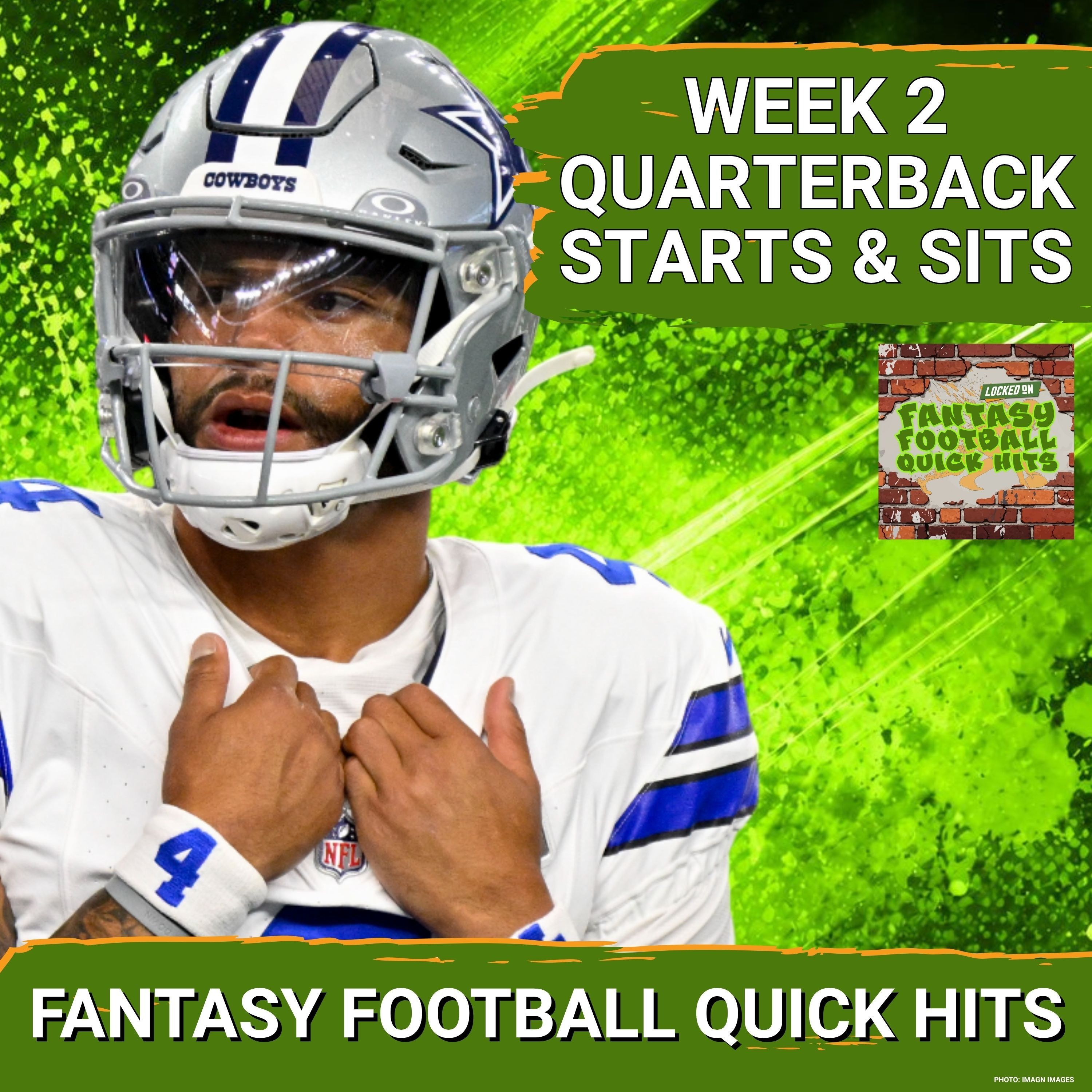 Dak Prescott Set to EXPLODE vs. Commanders? Fantasy Football QB STARTS & SITS Week 2 episode artwork