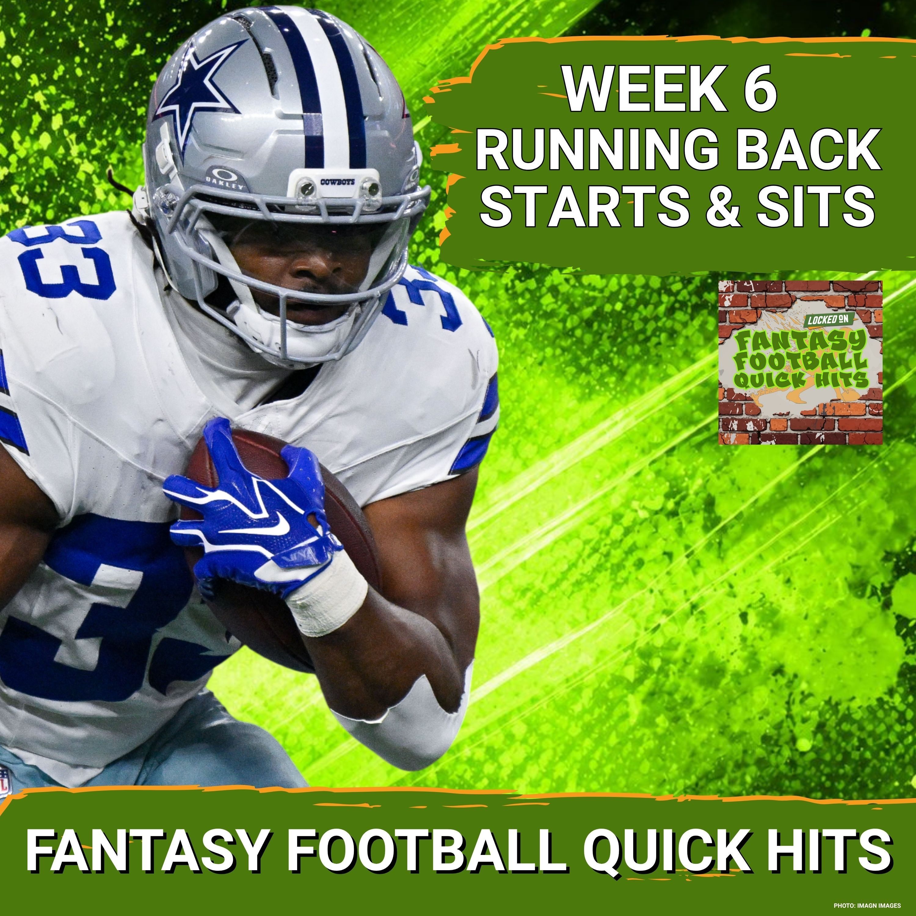 SMASH START: Dallas Cowboys' Javonte Williams Headlines Must-START RBs You Can't IGNORE This Week