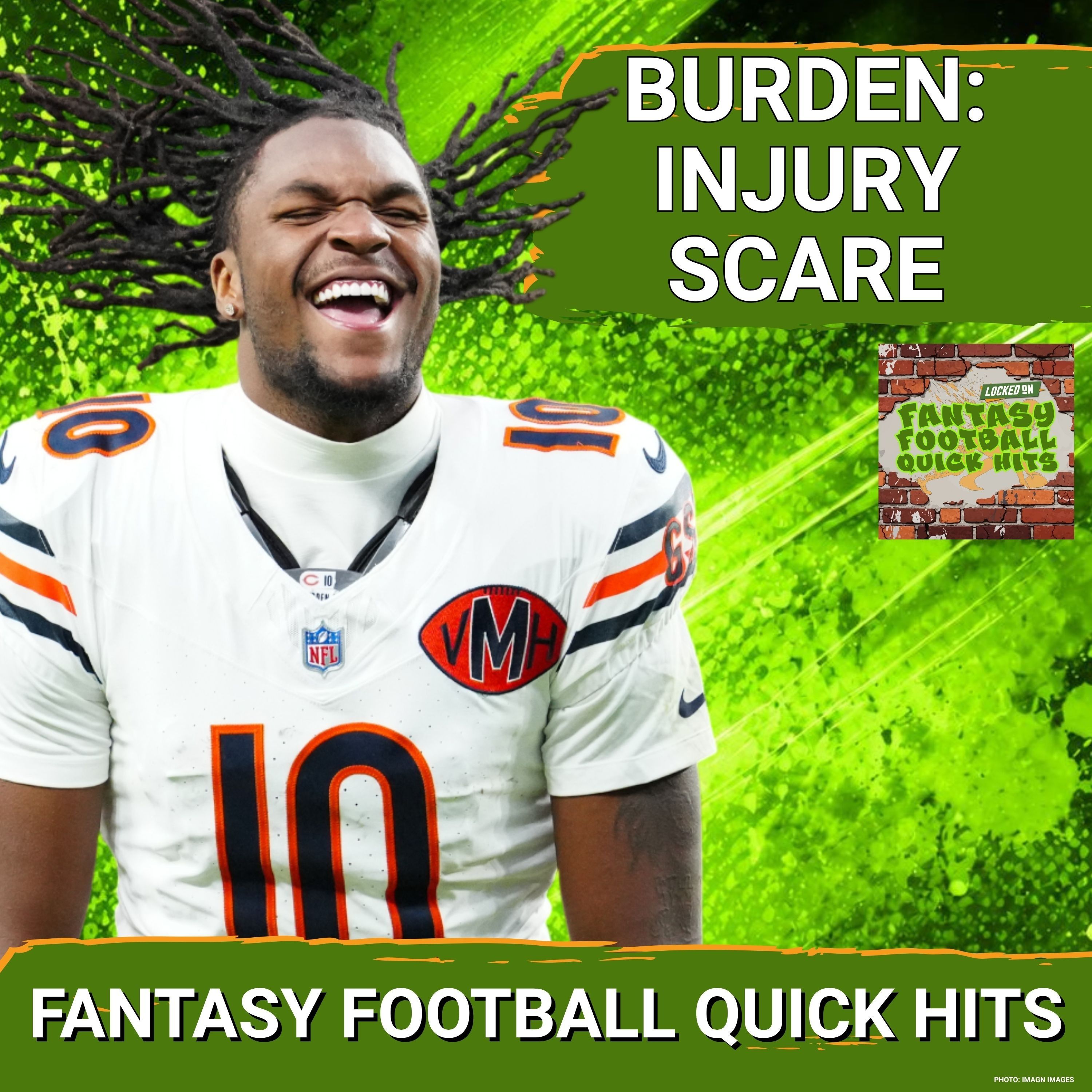 Bears Luther Burden Injury Scare:  Ready for Week 1