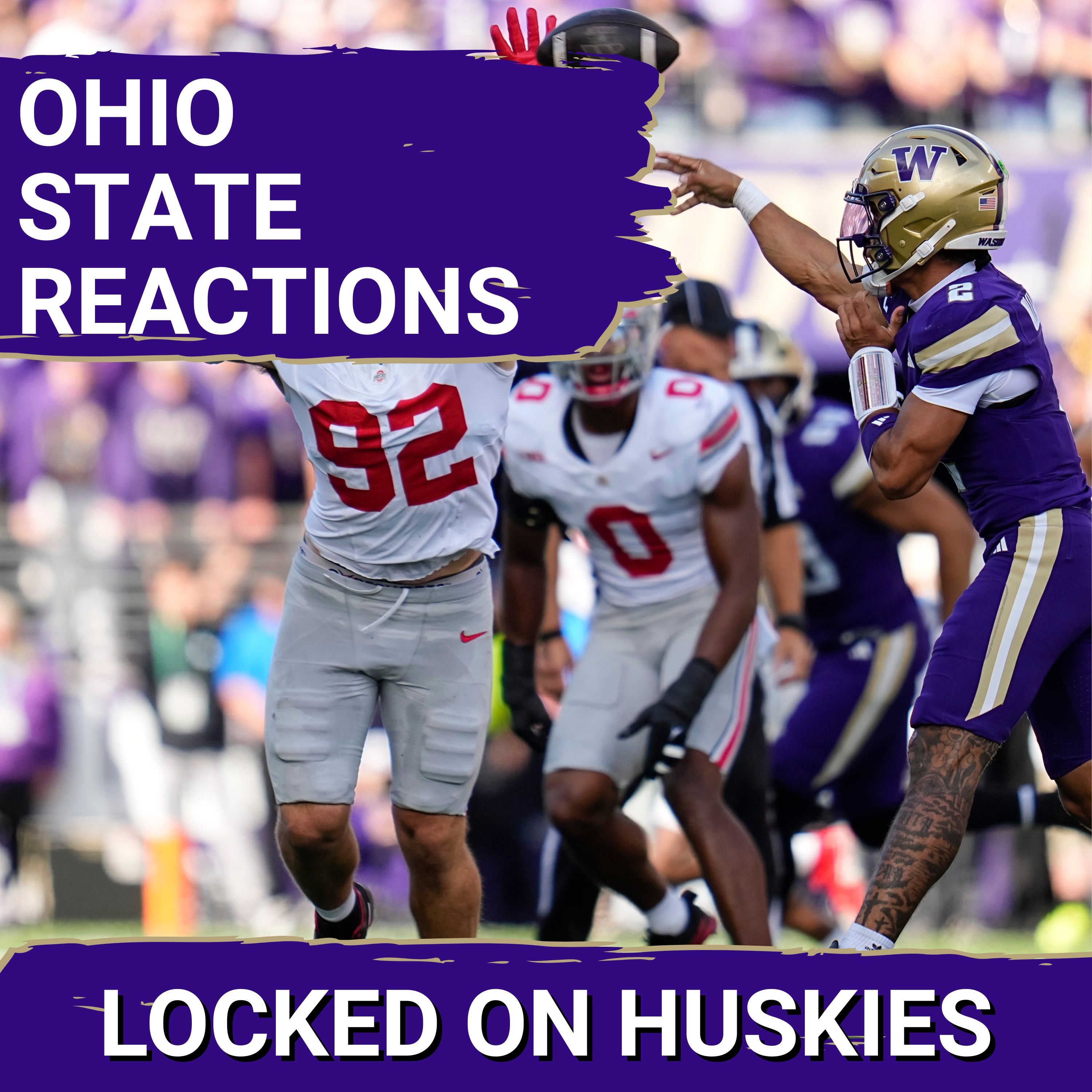 REACTION: Ohio State SNAPS Washington's Home Winning Streak 24-6