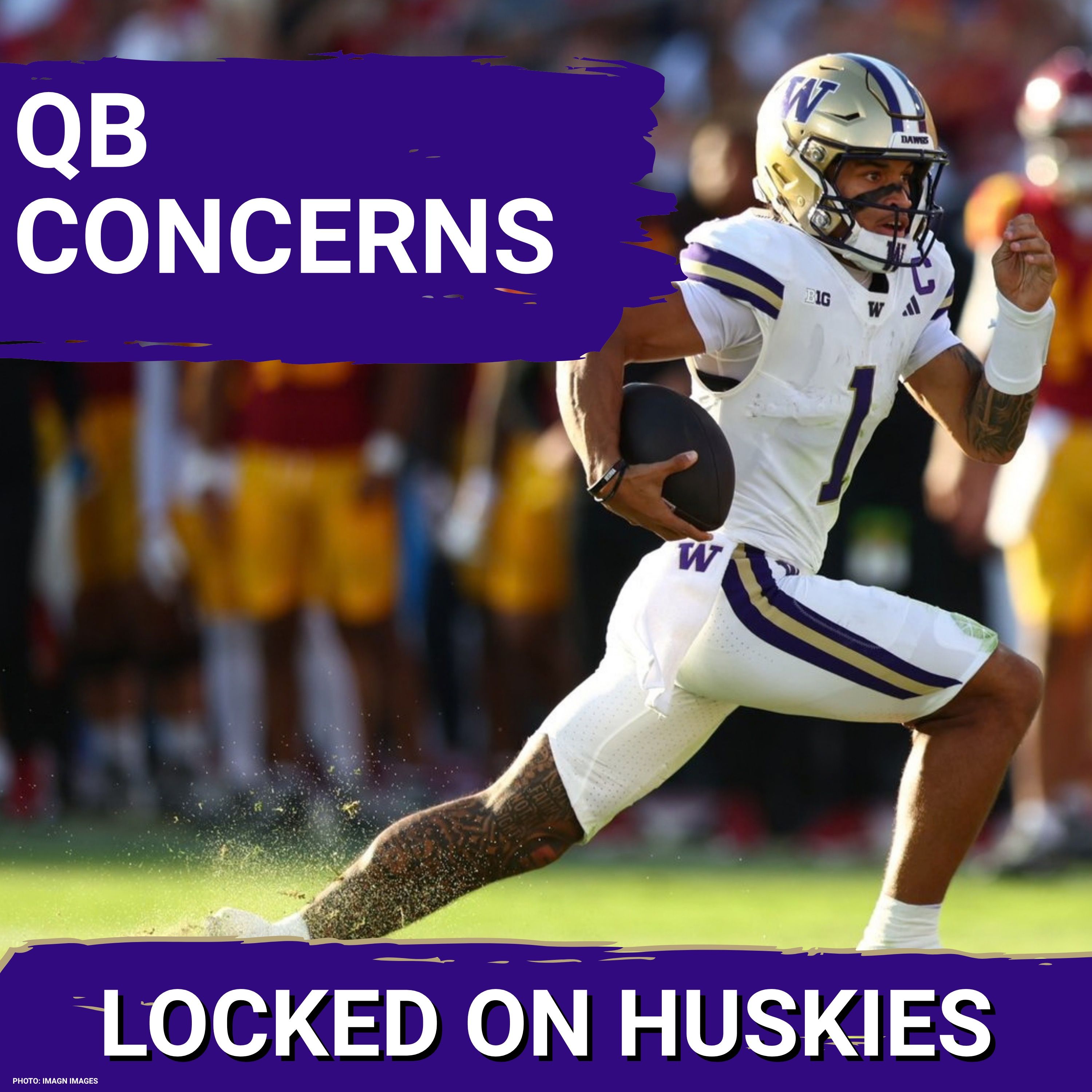 Can Washington OVERCOME Demond Williams Jr.'s STRUGGLES Vs. Iowa? episode artwork