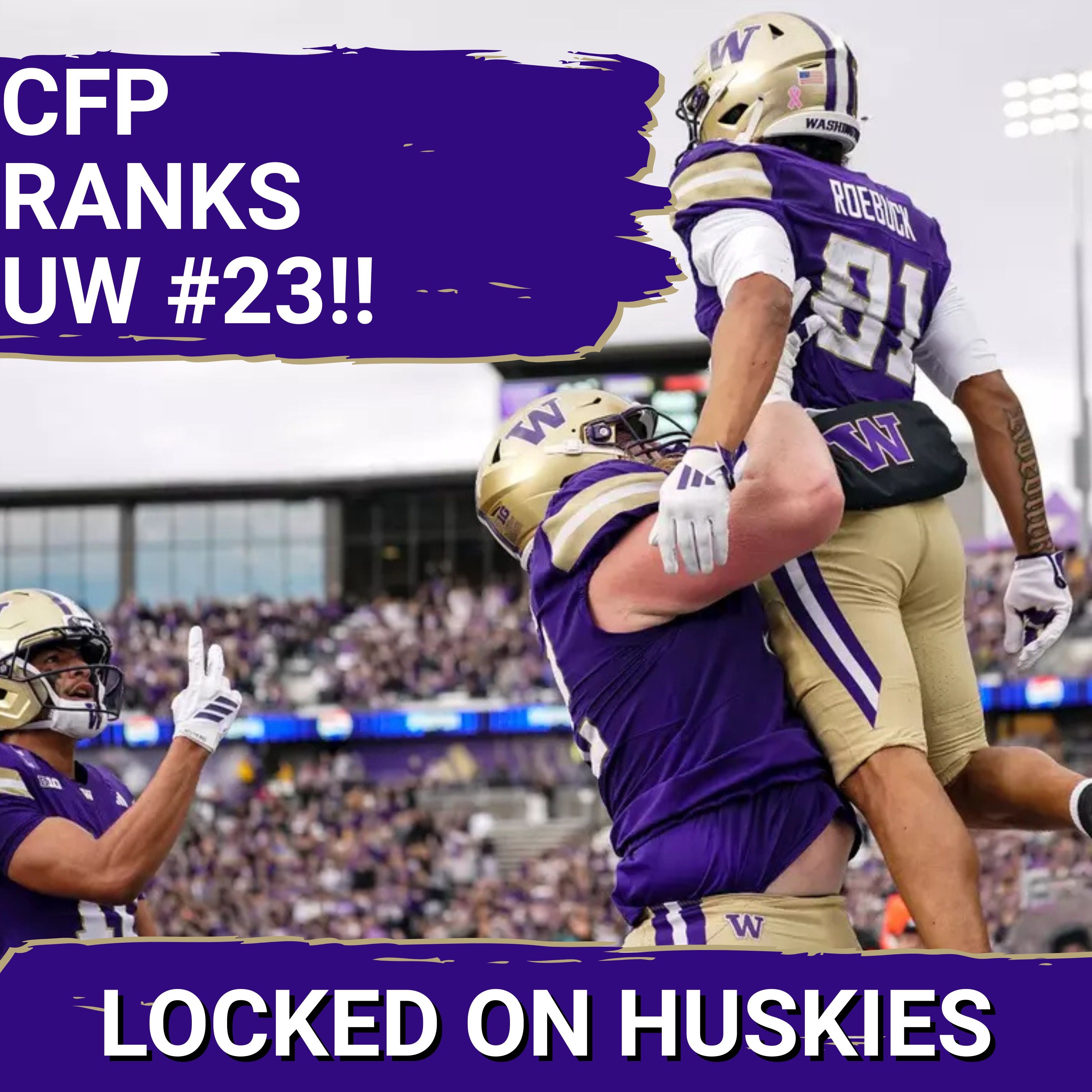 Washington Sits At No. 23 In First College Football Playoff Rankings