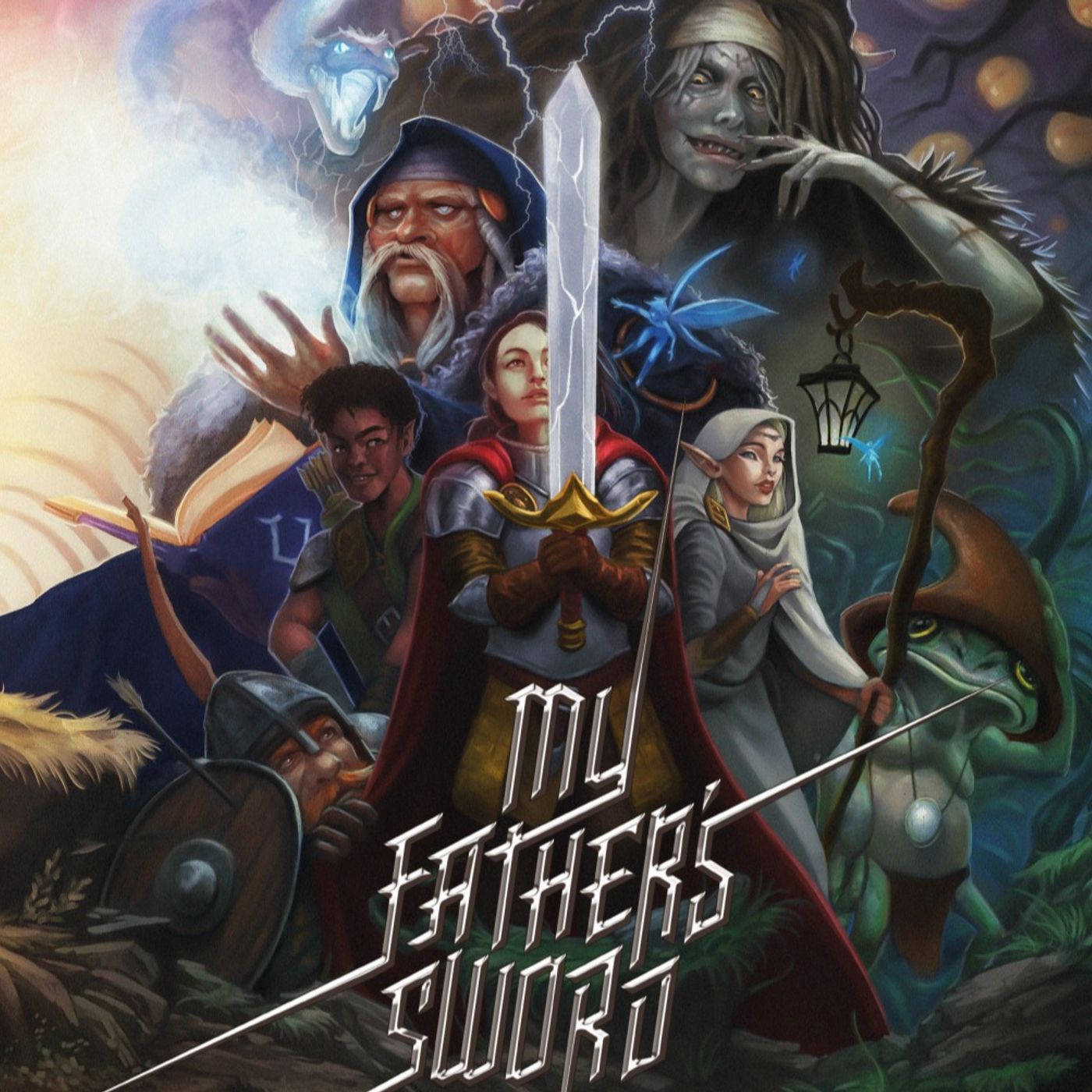 My Father's Sword "The Game Master's Trials" part 1 episode artwork