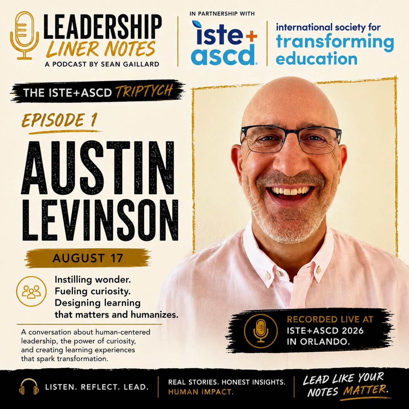 The ISTE+ASCD Triptych Live: Part 1 with Austin Levinson episode artwork