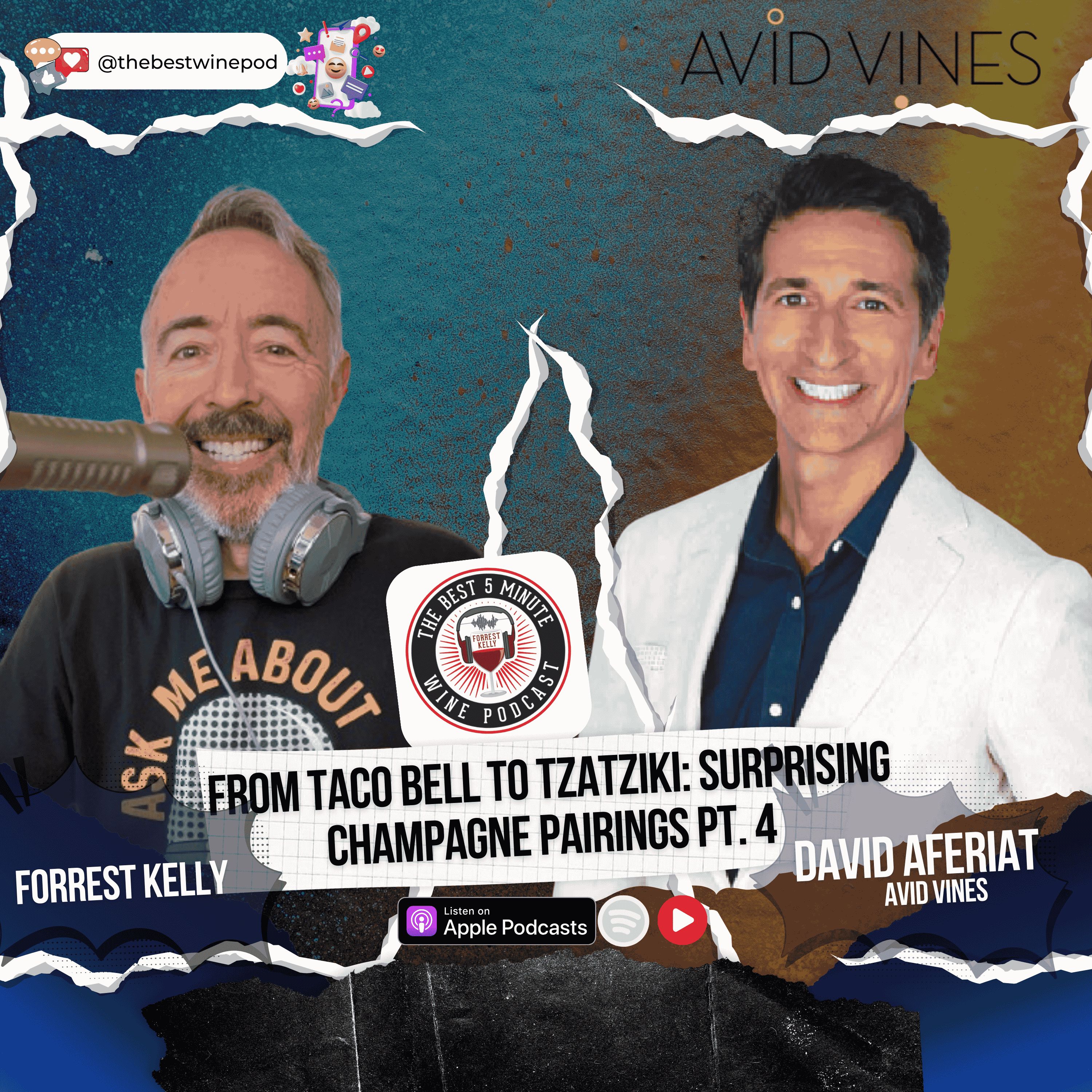 From Taco Bell to Tzatziki: Surprising Champagne Pairings Pt. 4 From Taco Bell to Tzatziki: Surprising Champagne Pairings Pt. 4