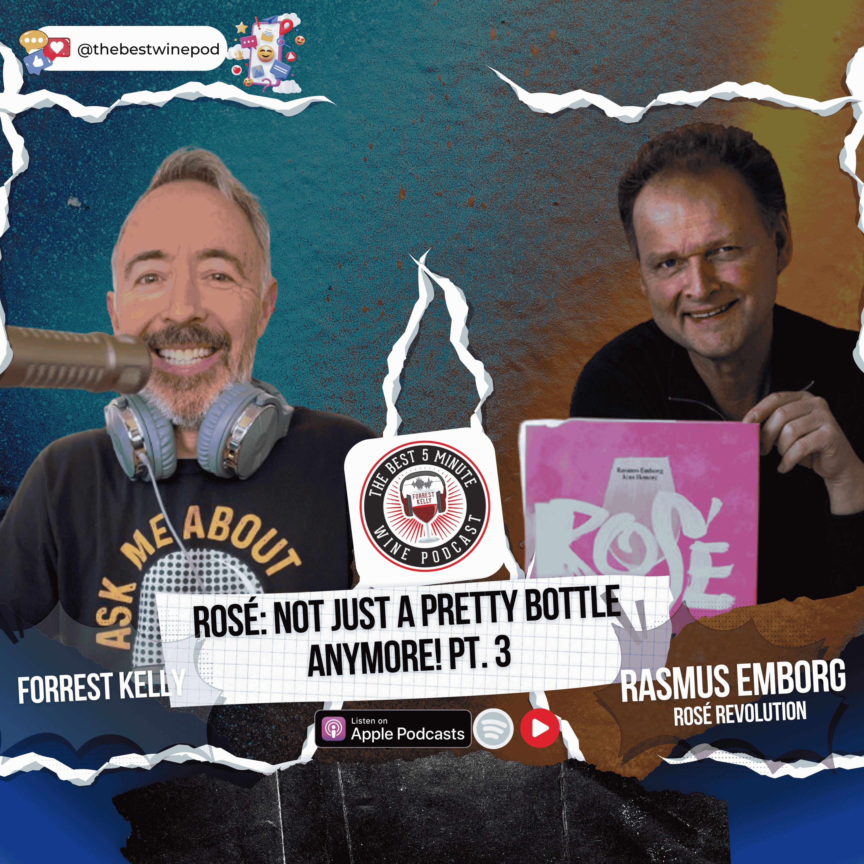 Rosé: Not Just a Pretty Bottle Anymore! Pt. 3 Rosé: Not Just a Pretty Bottle Anymore! Pt. 3