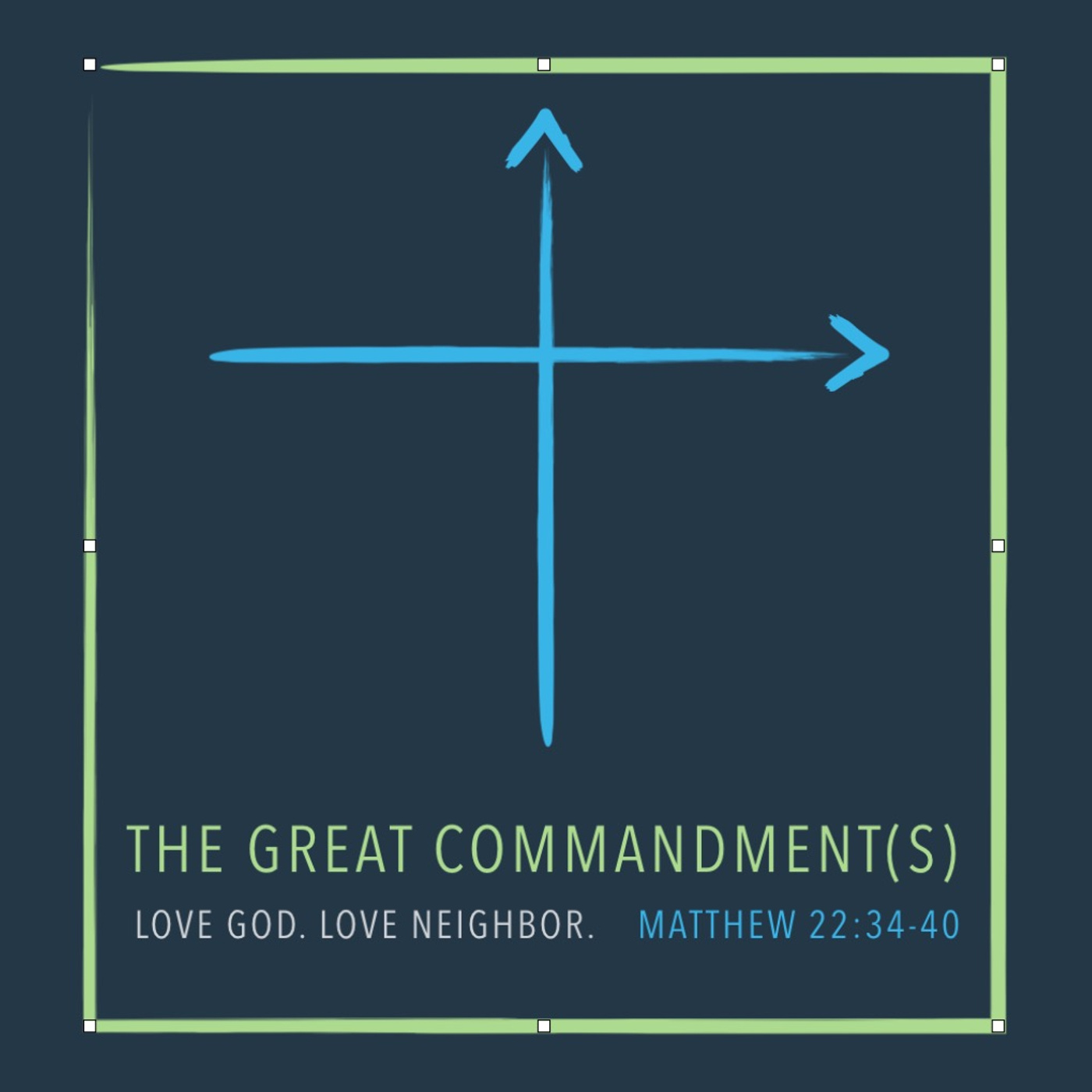 The Great Commandment(s): Love the Lord Your God (Matthew 22:34-40)