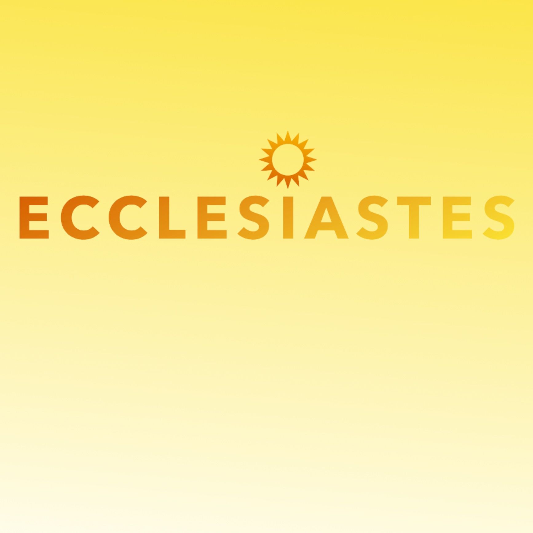 Eternity in Our Hearts (Ecclesiastes 3:1-15)