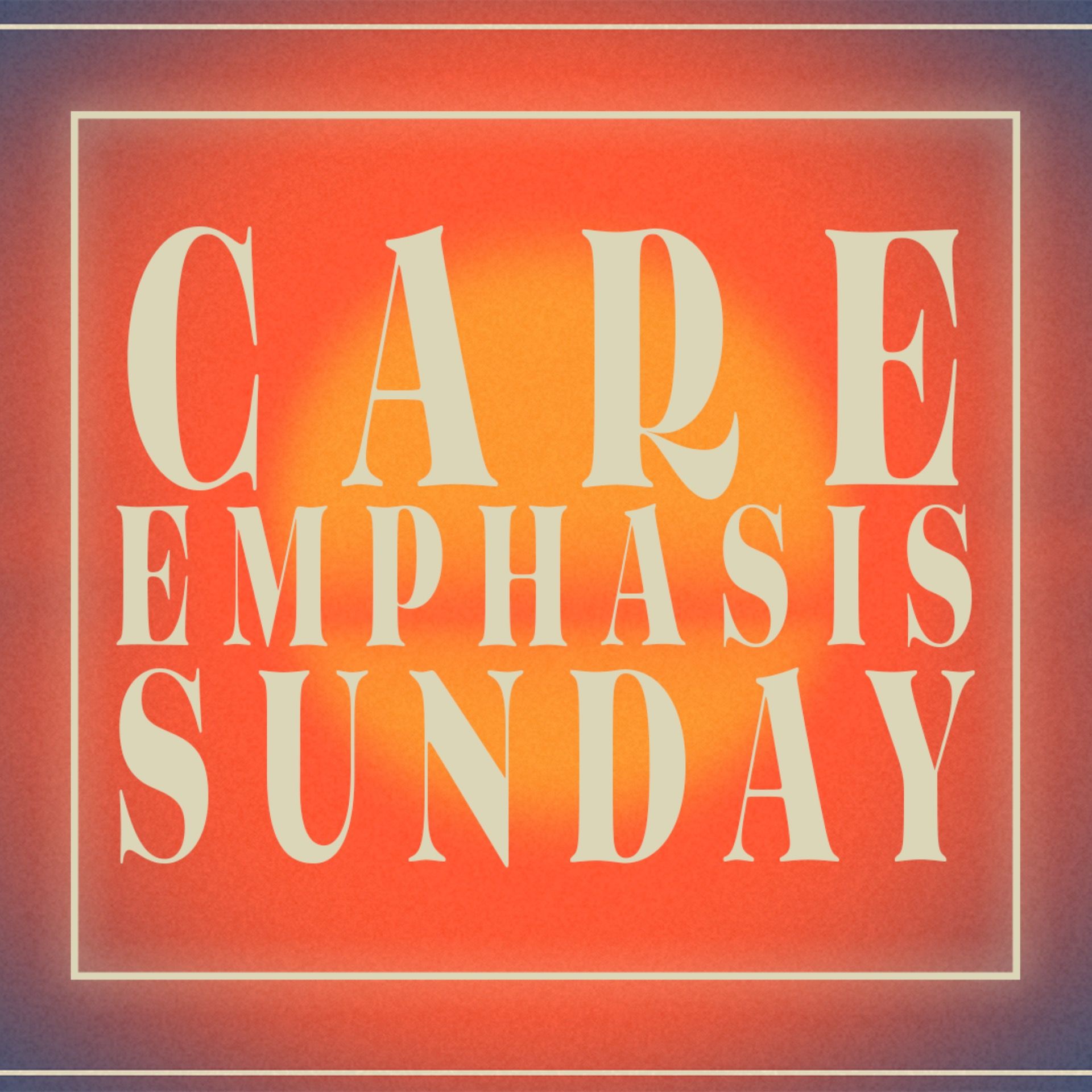 Care Emphasis Sunday episode artwork