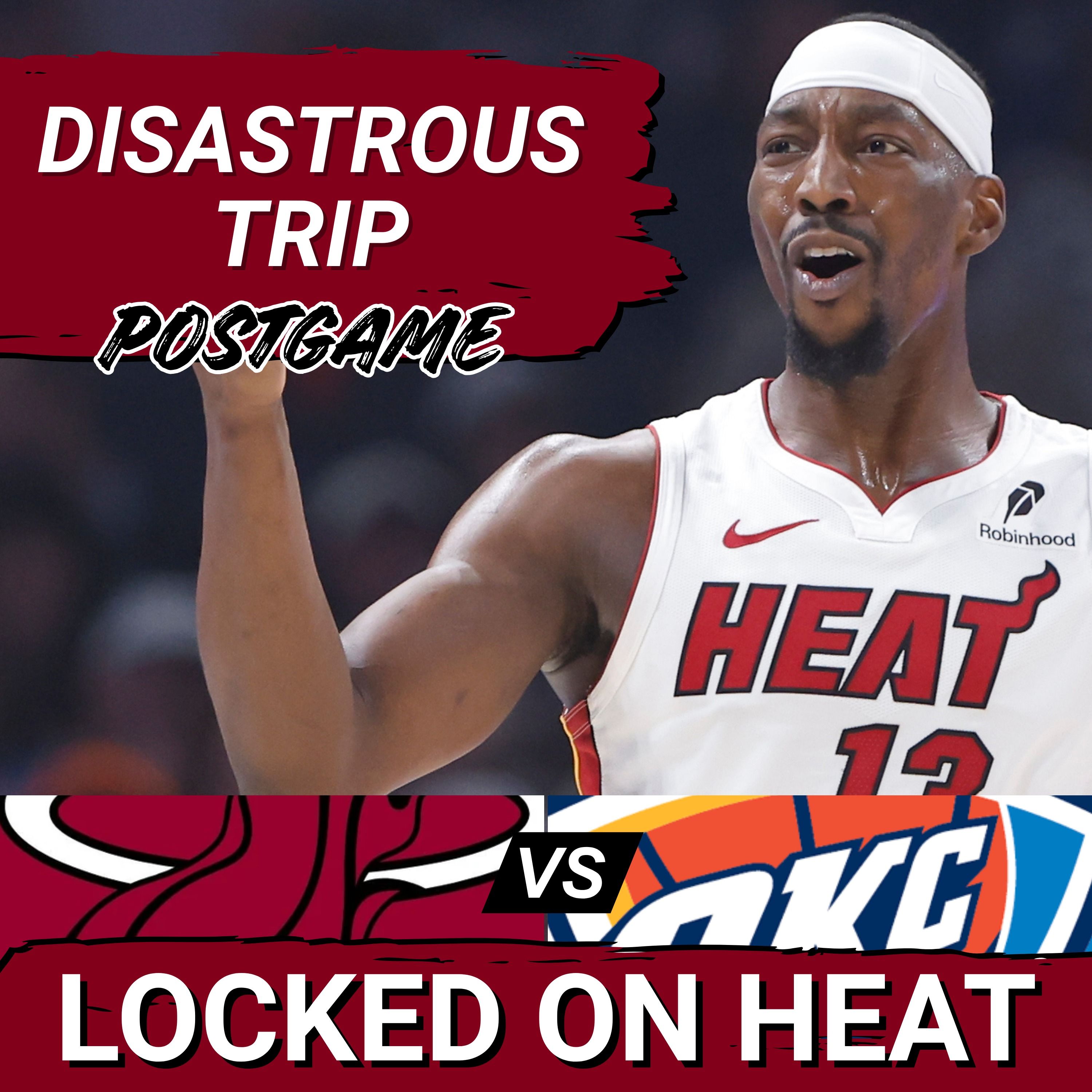 Heat Conclude Disaster Road Trip With Loss in OKC -- Crisis Time For Miami?
