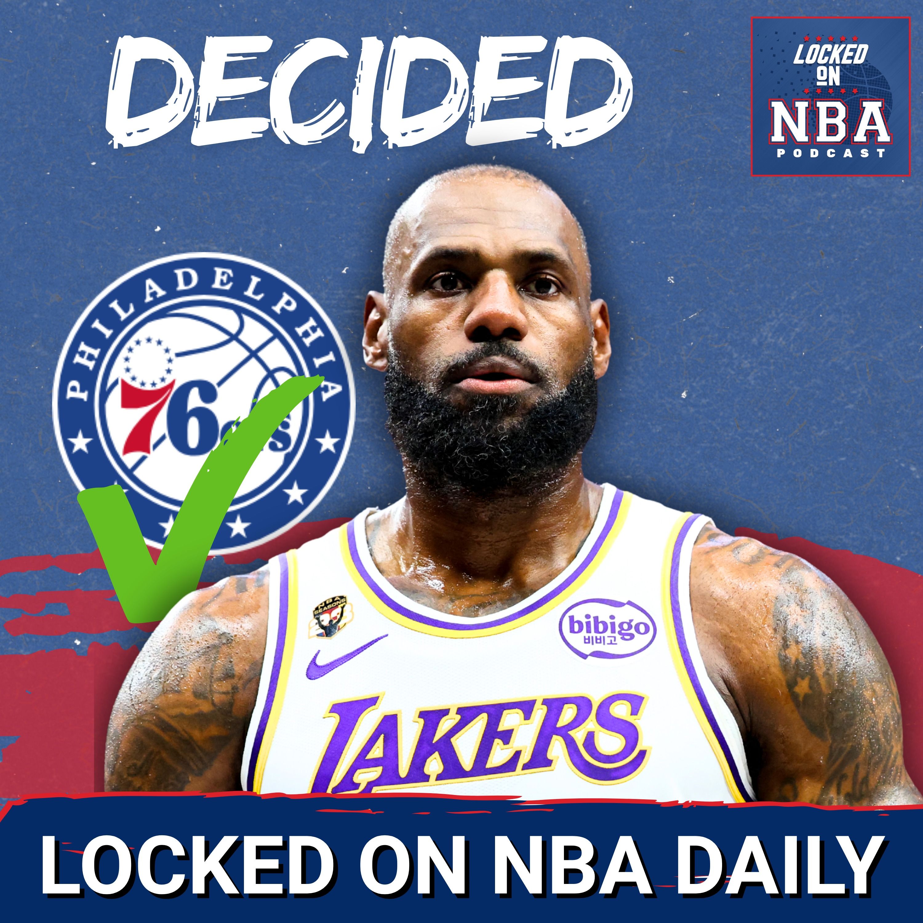 REACTION: LeBron James Signs with Philadelphia 76ers episode artwork
