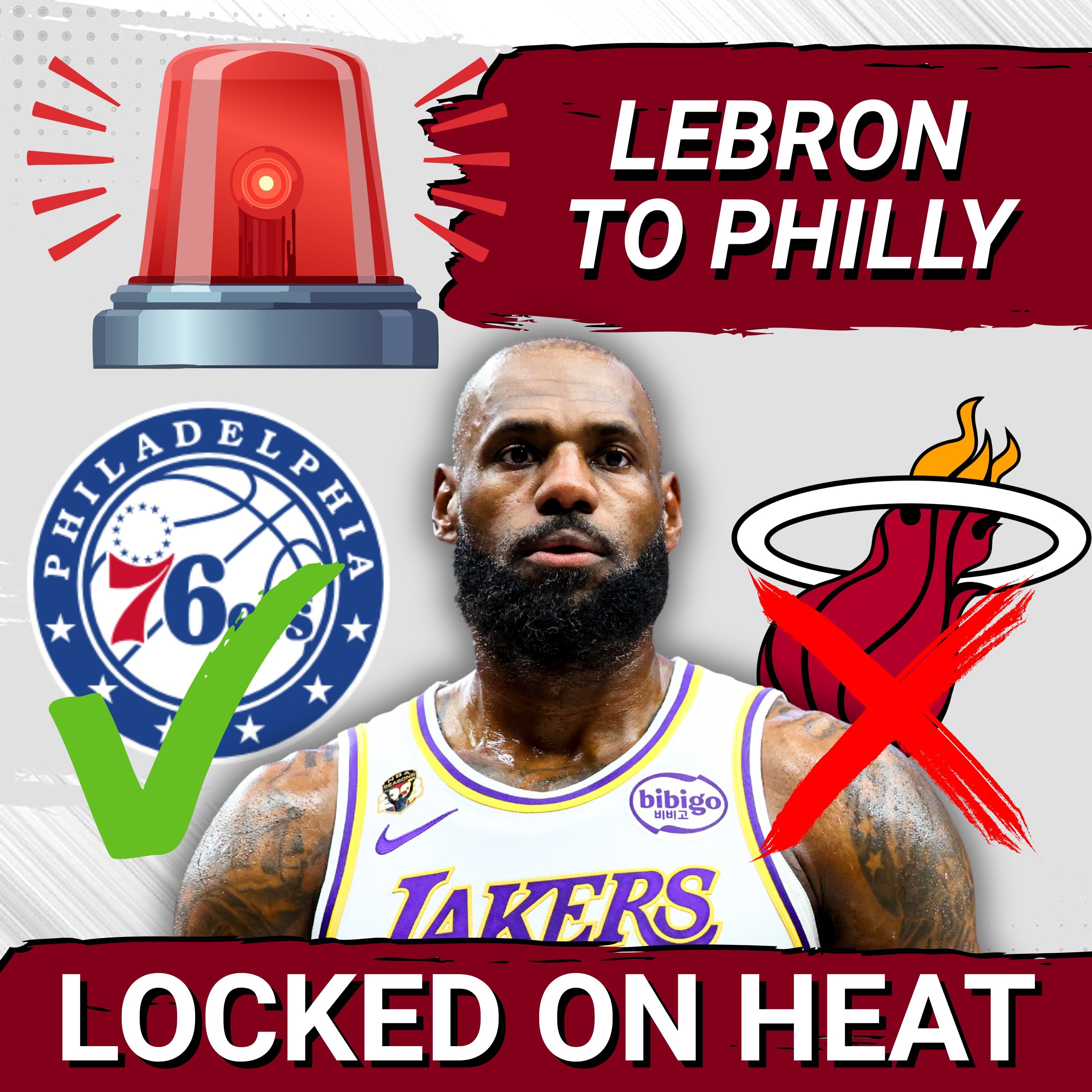 REACTION: LeBron James Signs With 76ers, Not Miami Heat