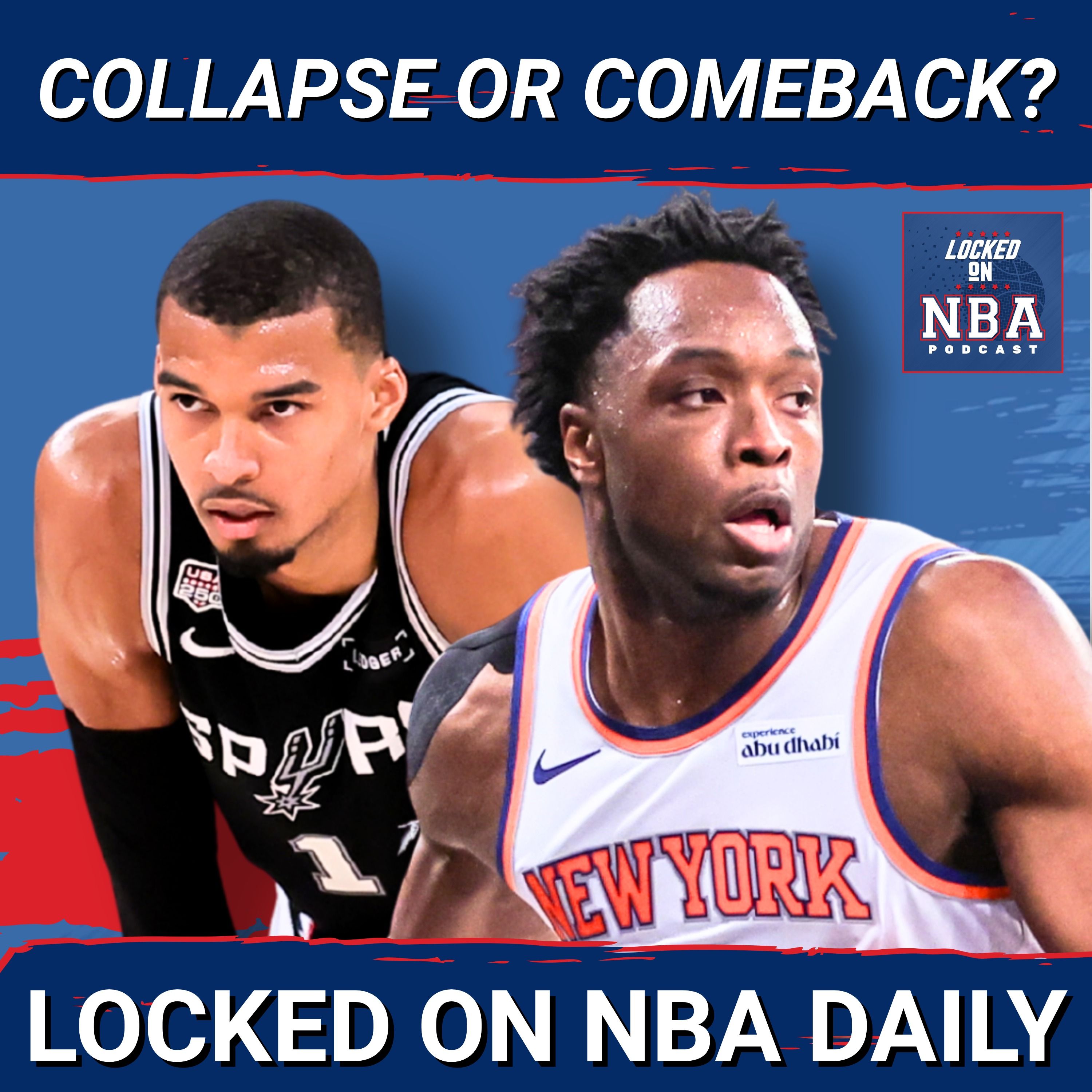 Knicks Comeback vs Spurs Collapse & Wemby's Villain Turn episode artwork