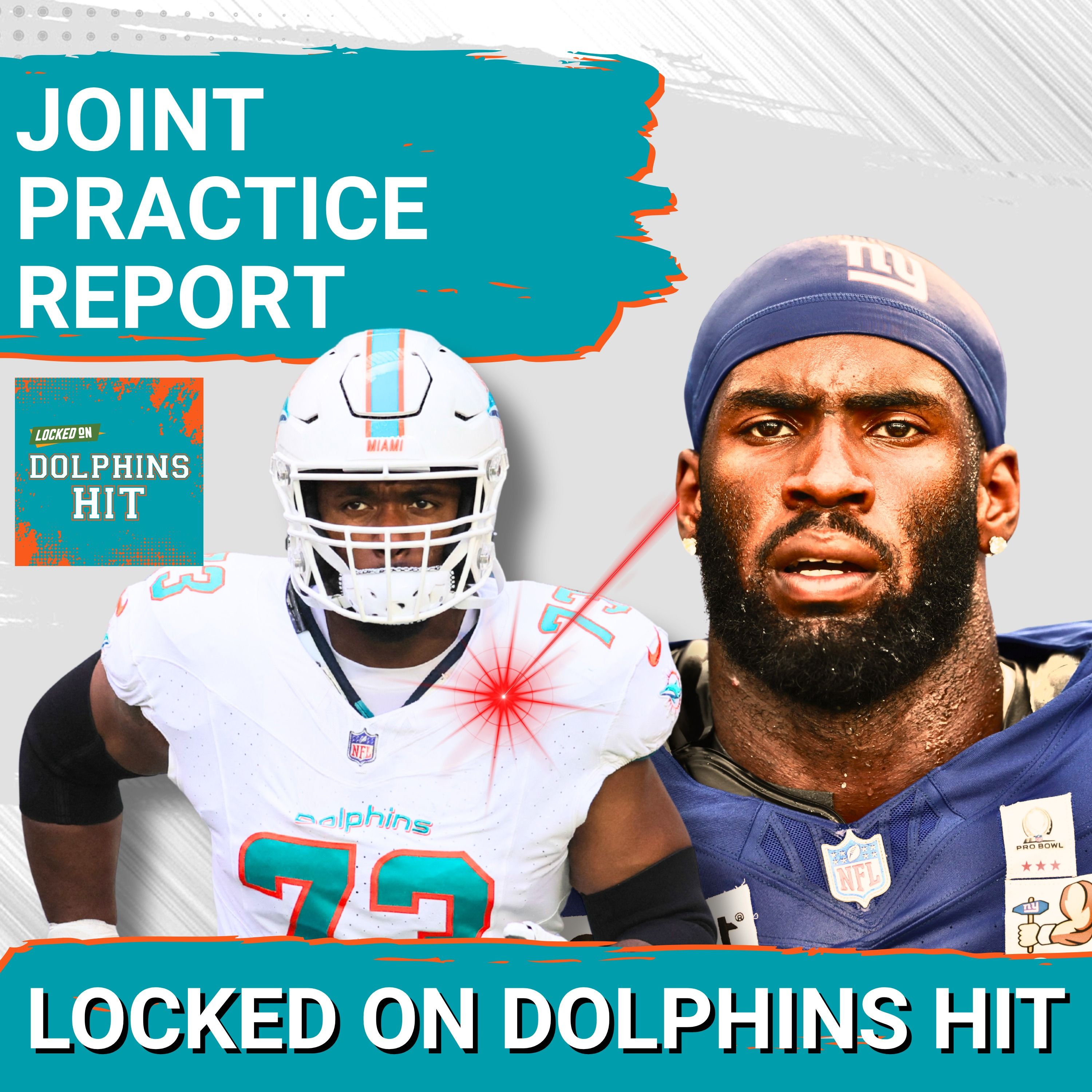 Miami Dolphins O-Line DOMINATED By Giants Pass Rush in Joint Practice episode artwork