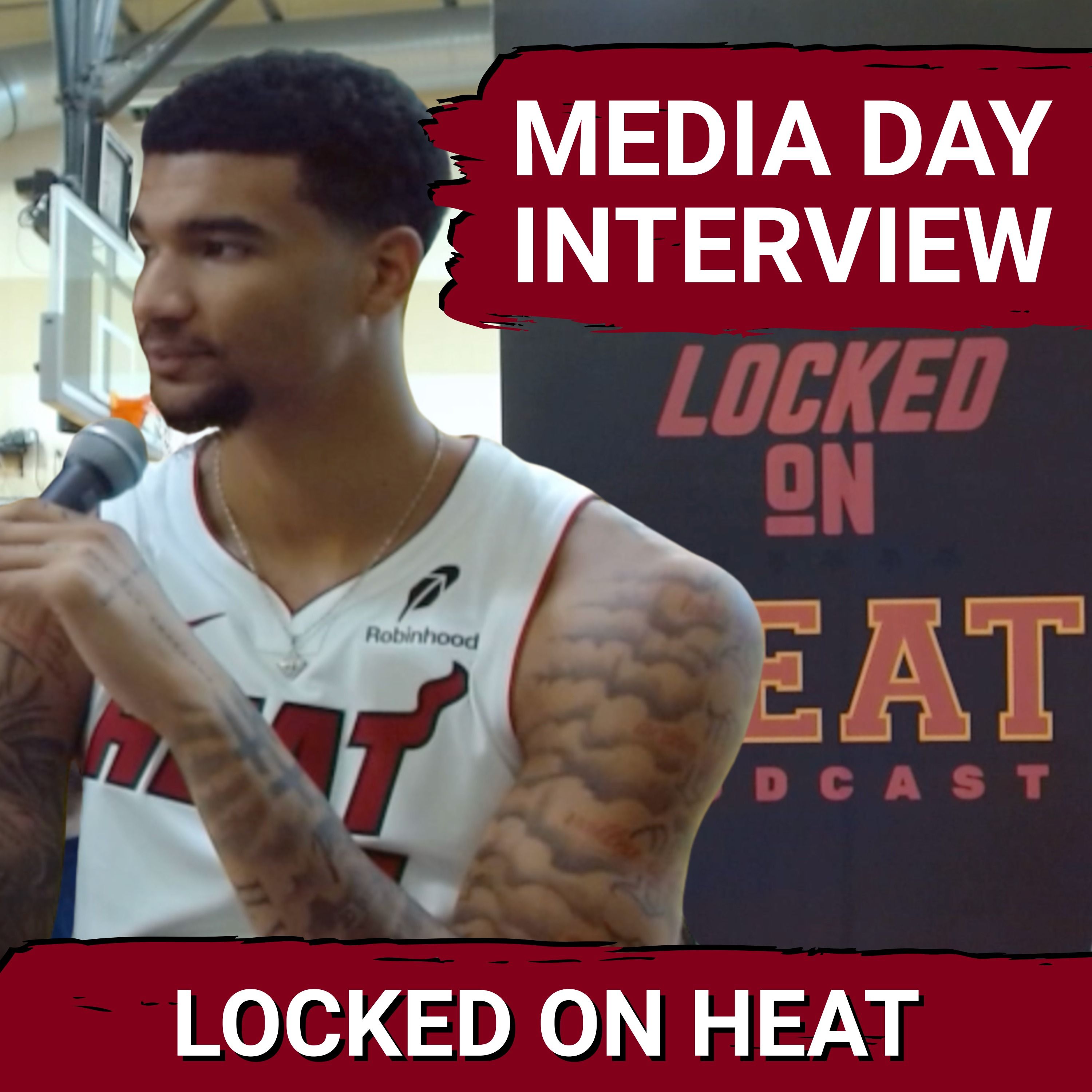 Kel'el Ware is Motivated For Big Second Season with Miami Heat | Miami Heat Media Day 2025