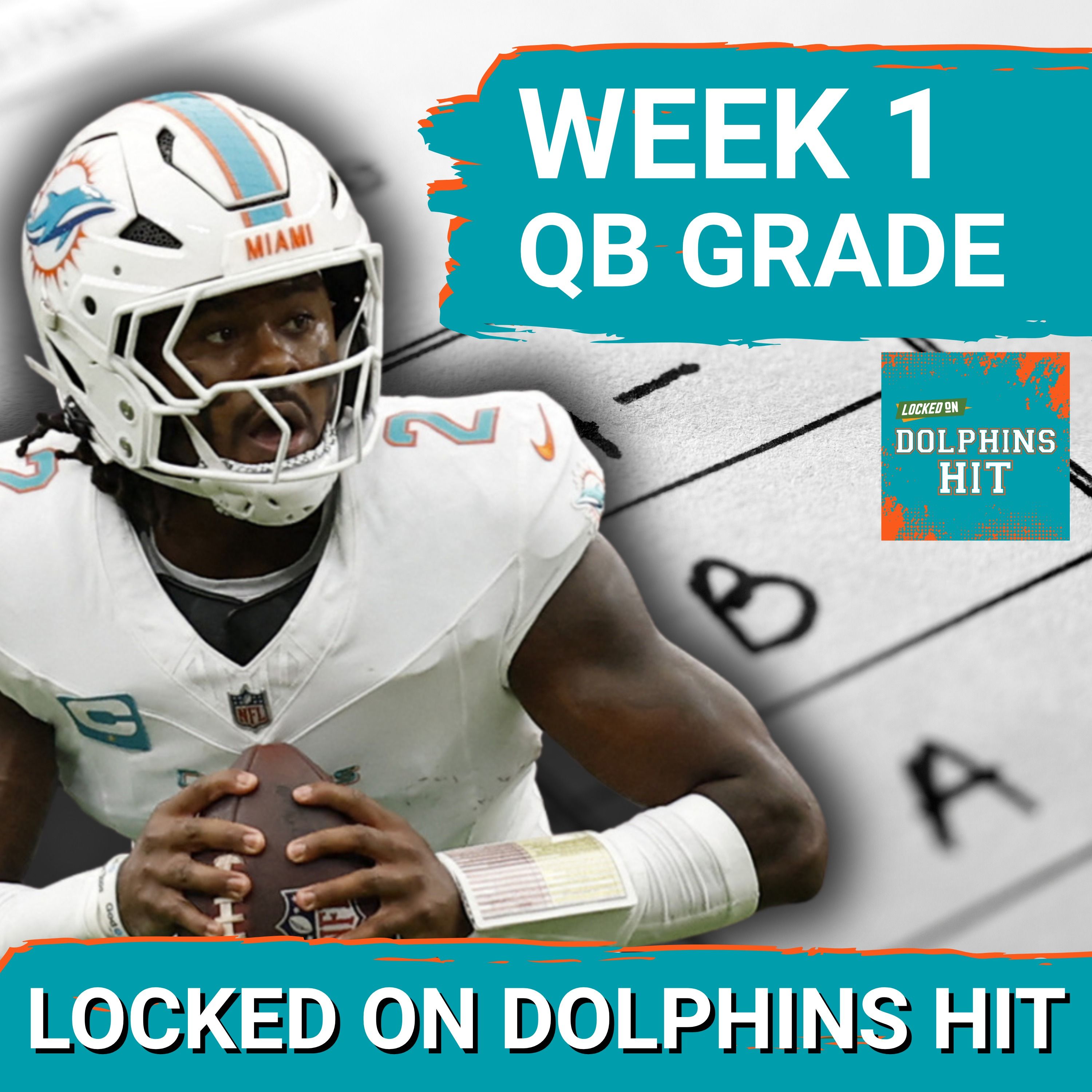Malik Willis Week 1 Grade: What Worked & What DIDN’T | Miami Dolphins Podcast episode artwork