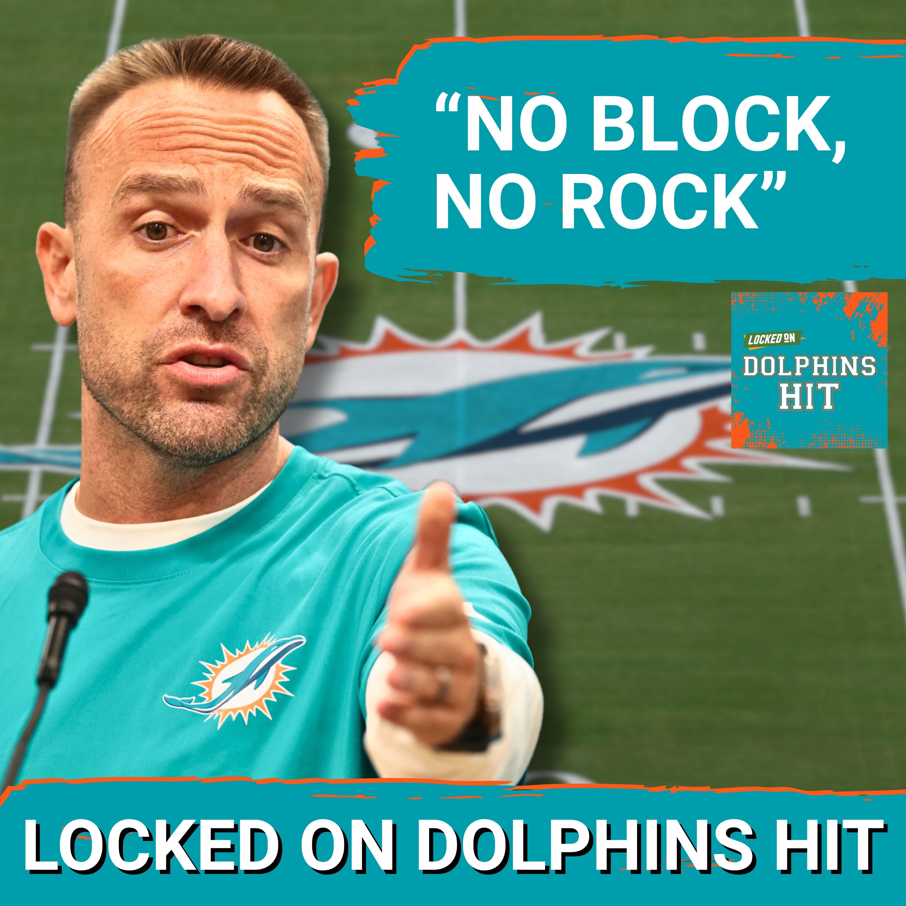 Jeff Hafley Sends a STRONG Message to Dolphins WRs: “No Block, No Rock”