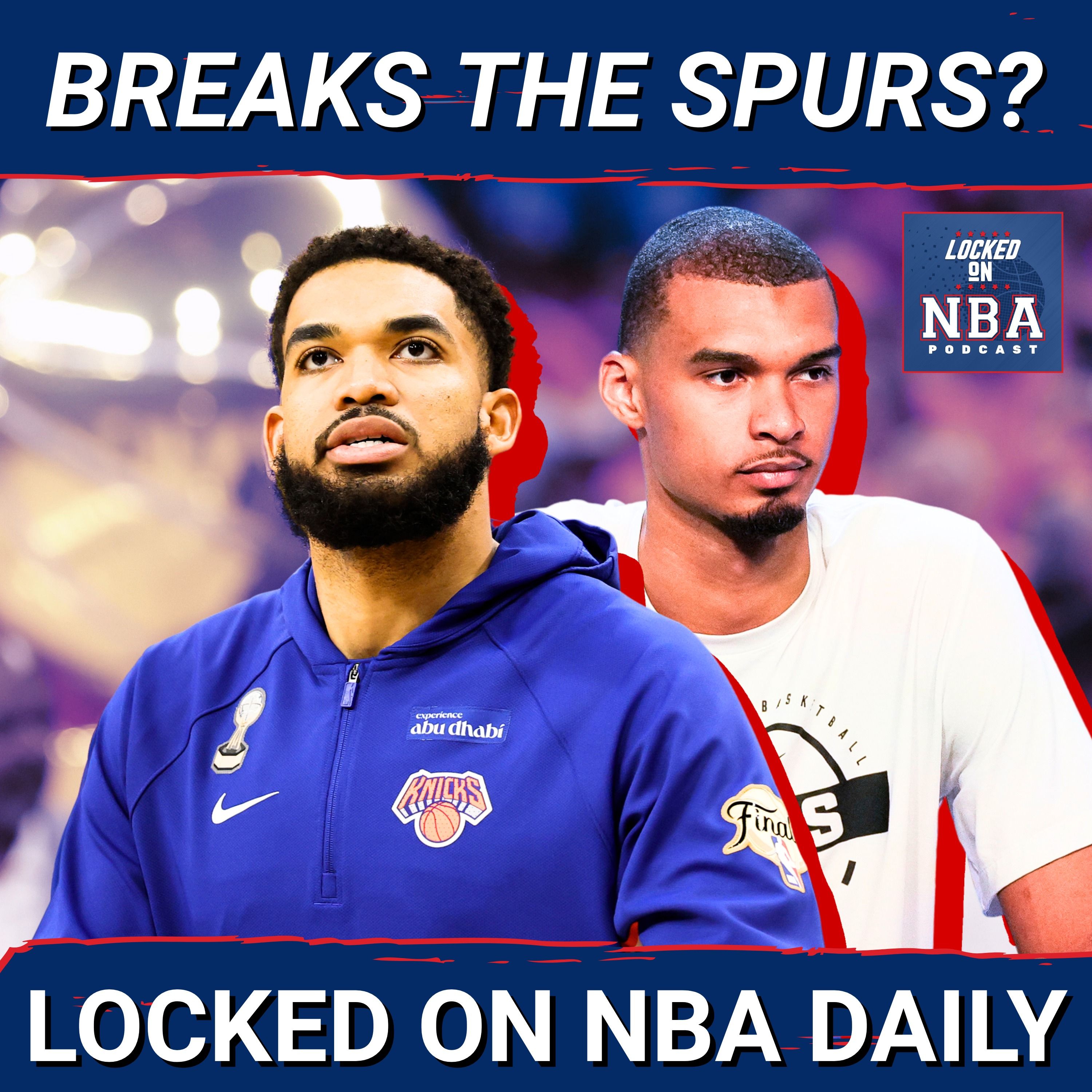 Does Karl-Anthony Towns BREAK Wembanyama and the Spurs Defense? | NBA Finals Game 2 Matchup Preview episode artwork