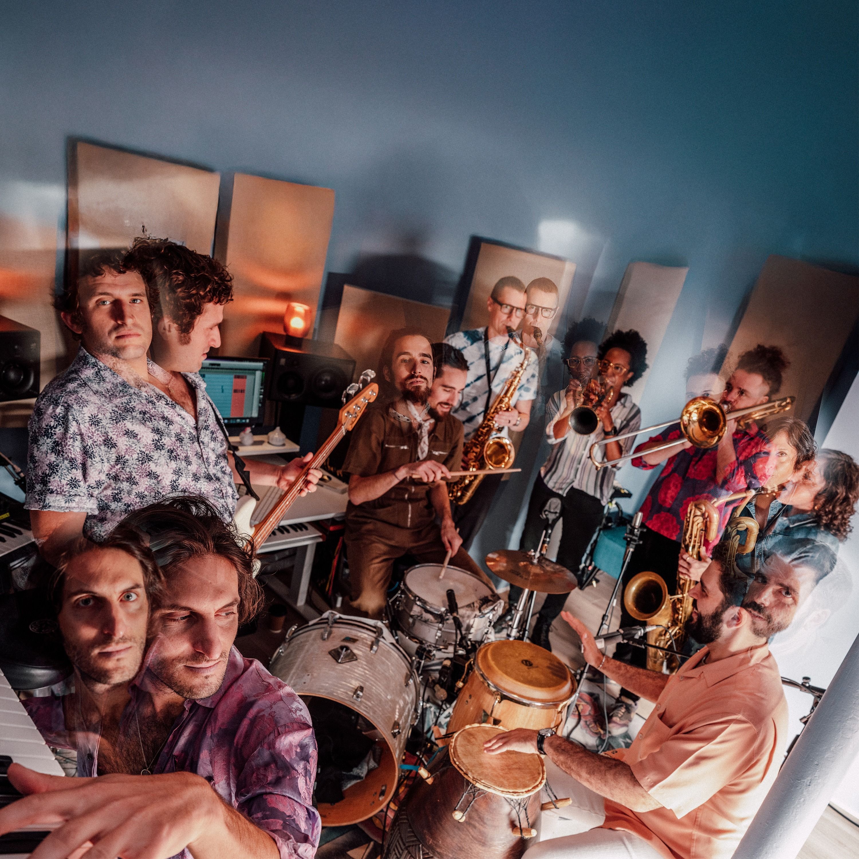 Funky Afrobeat Brass Band EMEFE Rekindles Old Songs, In-Studio