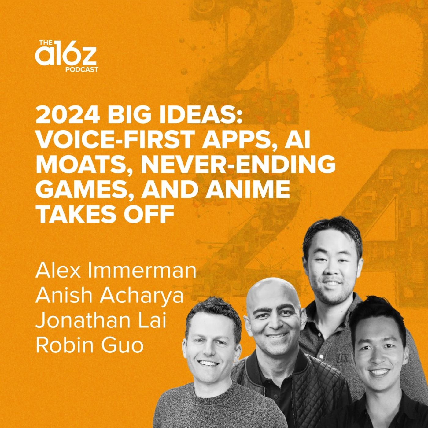 2024 Big Ideas: Voice-First Apps, AI Moats, Never-Ending Games, and Anime Takes Off