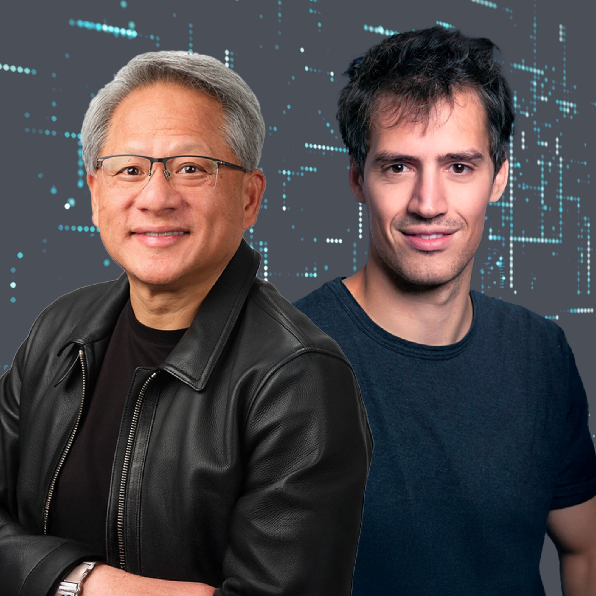 Jensen Huang and Arthur Mensch on Winning the Global AI Race