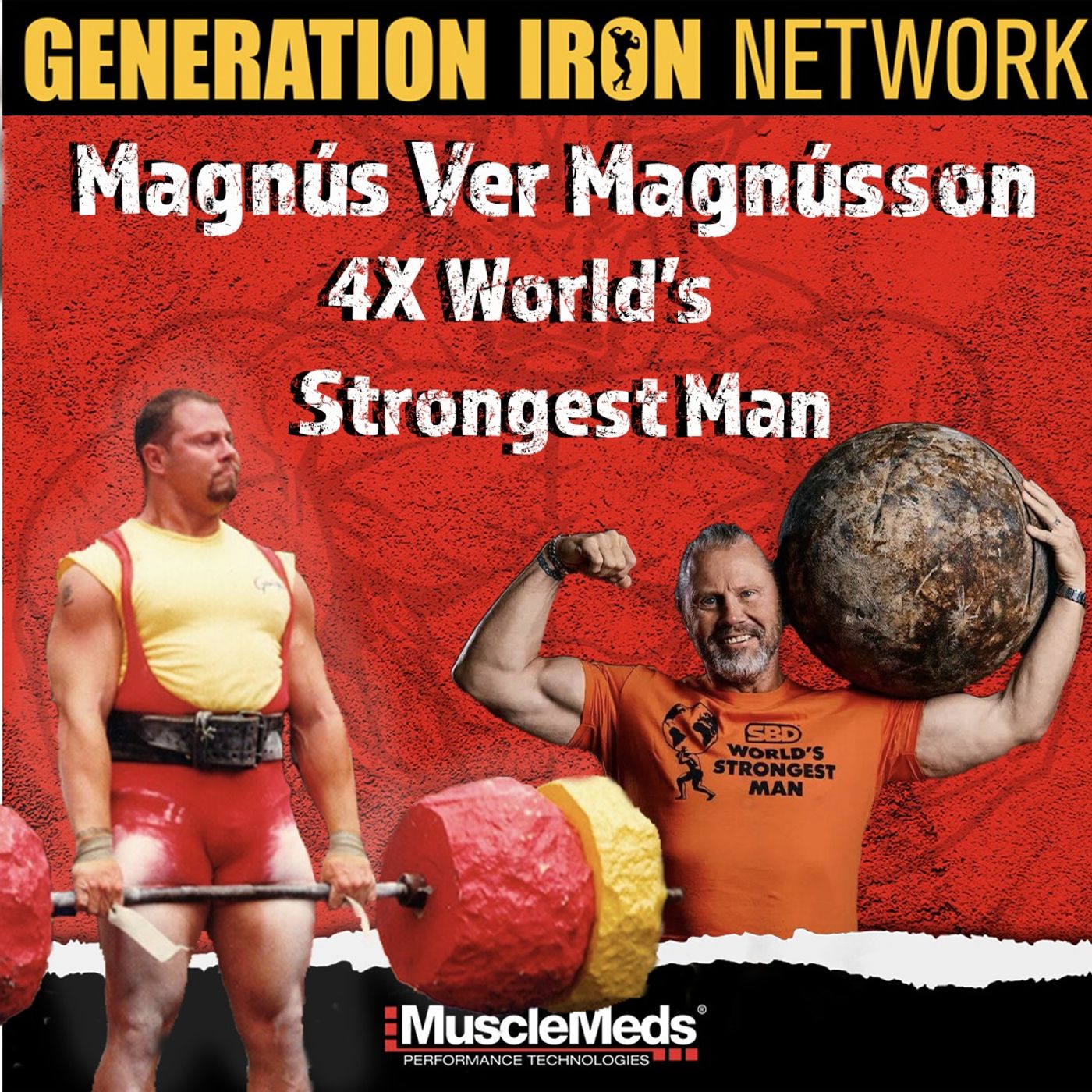 4x World's Strongest Man Magnus Ver Magnusson episode artwork