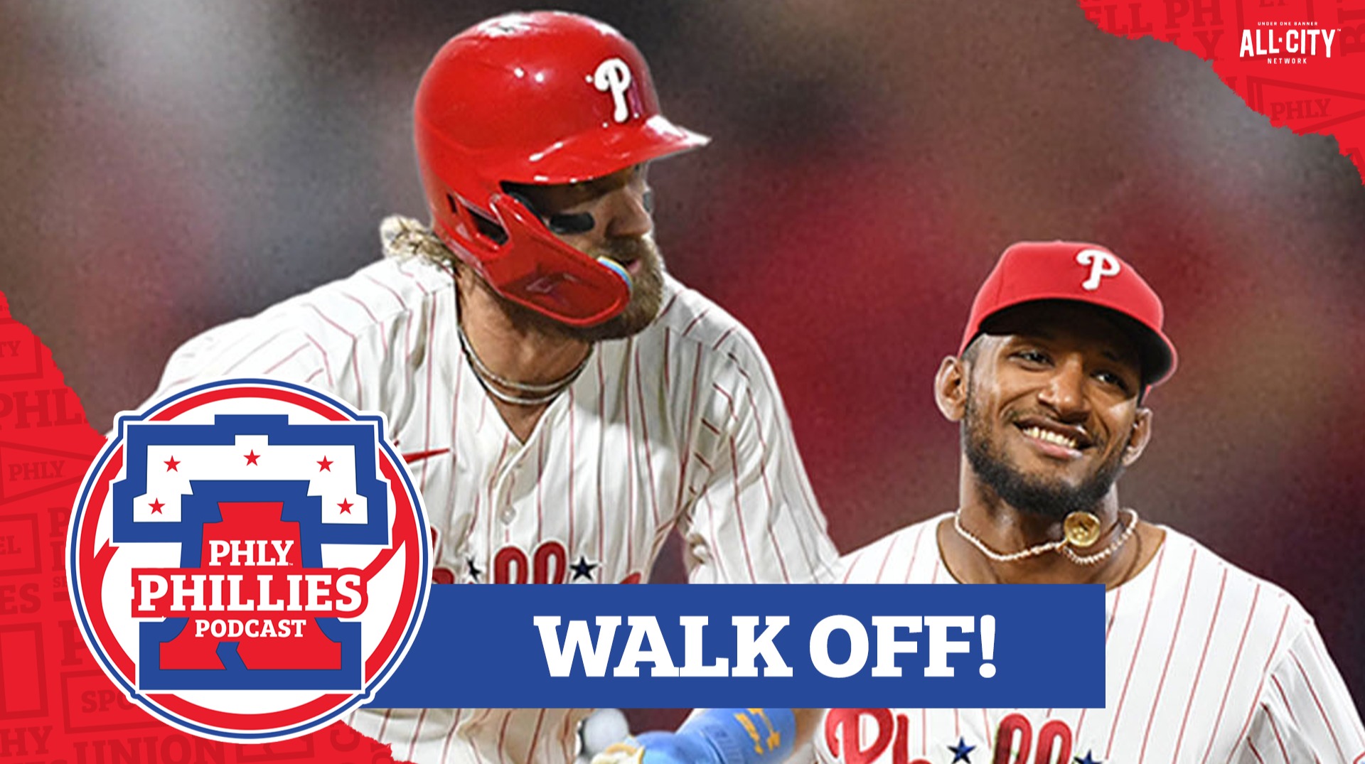 PHLY Phillies Podcast | Clutch! Bryce Harper lifts Phillies past Astros with 1st walk off hit since 2020