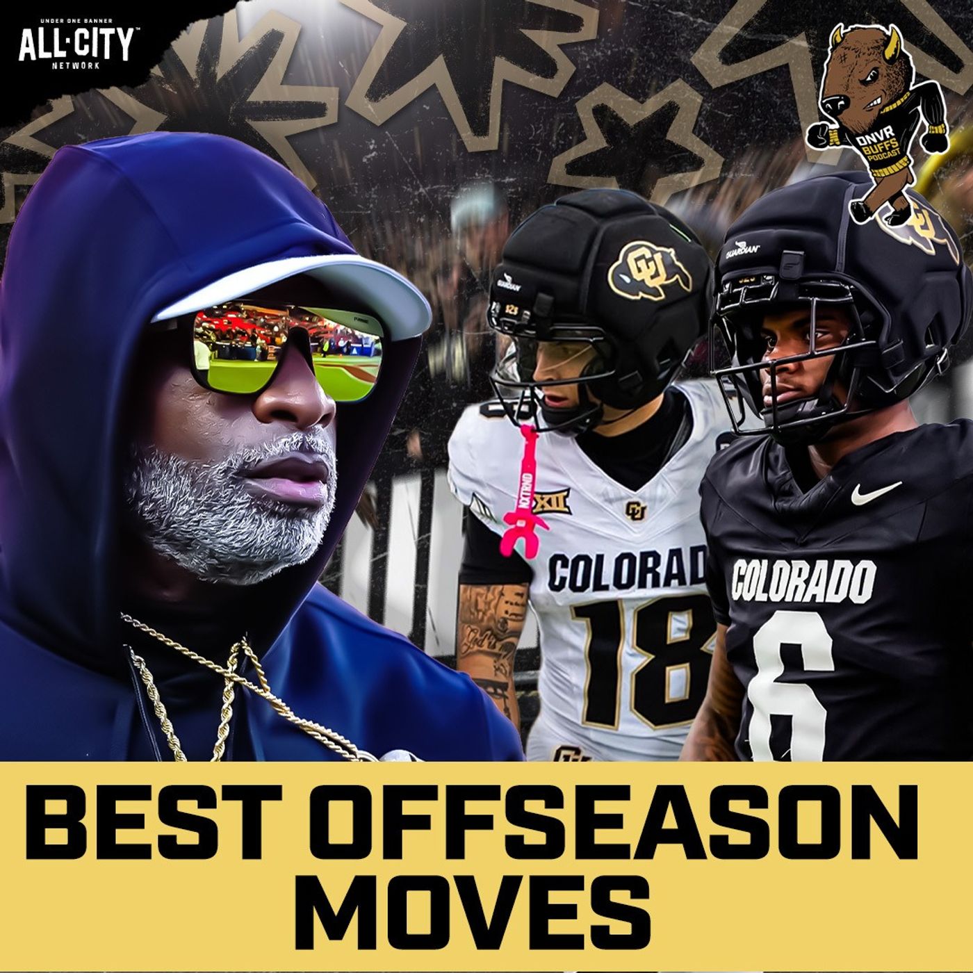 Ranking Coach Prime & Colorado's BEST moves of the offseason | DNVR Buffs Podcast episode artwork
