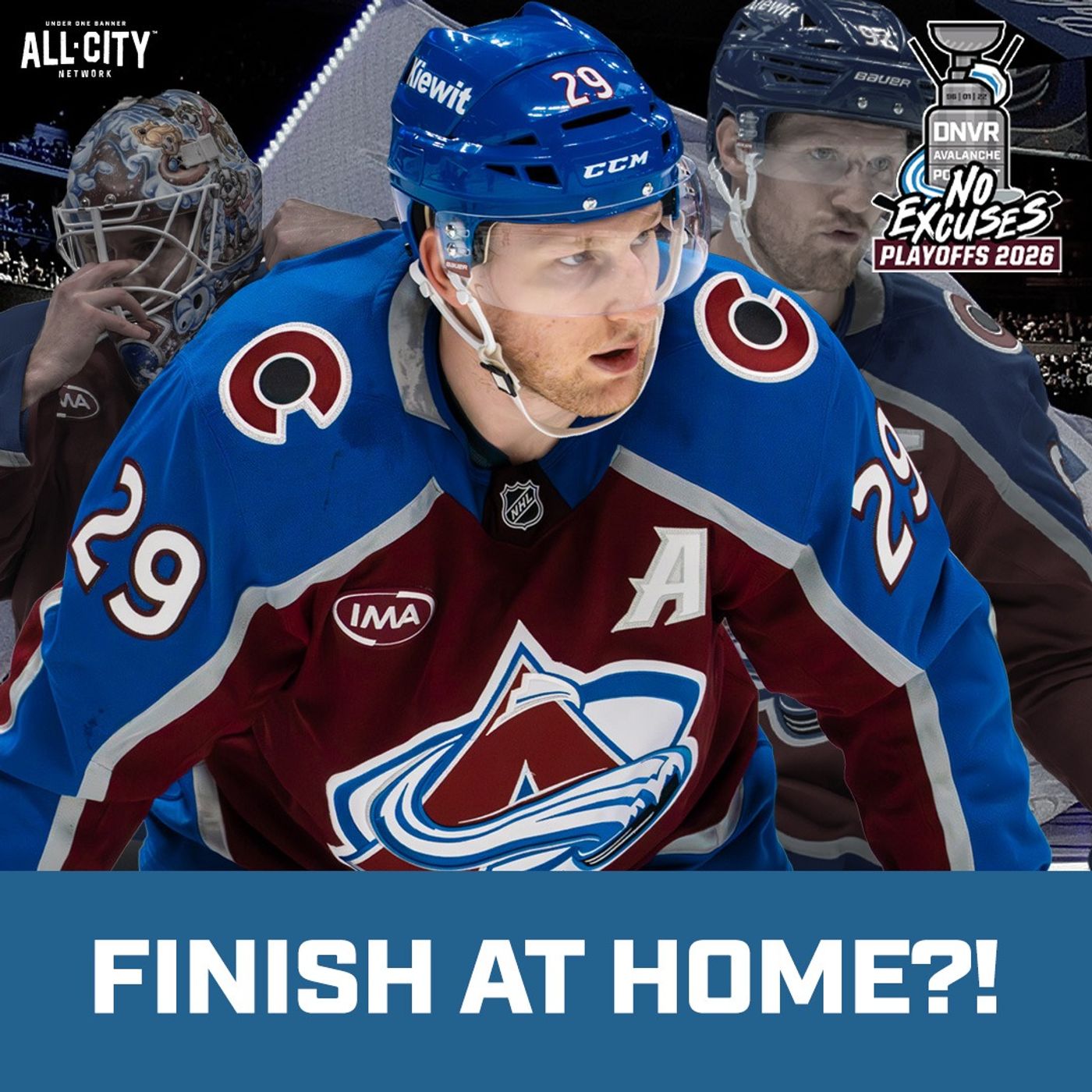 Are the Avalanche finally ready to win a playoff series on home ice? | DNVR Avalanche Podcast episode artwork