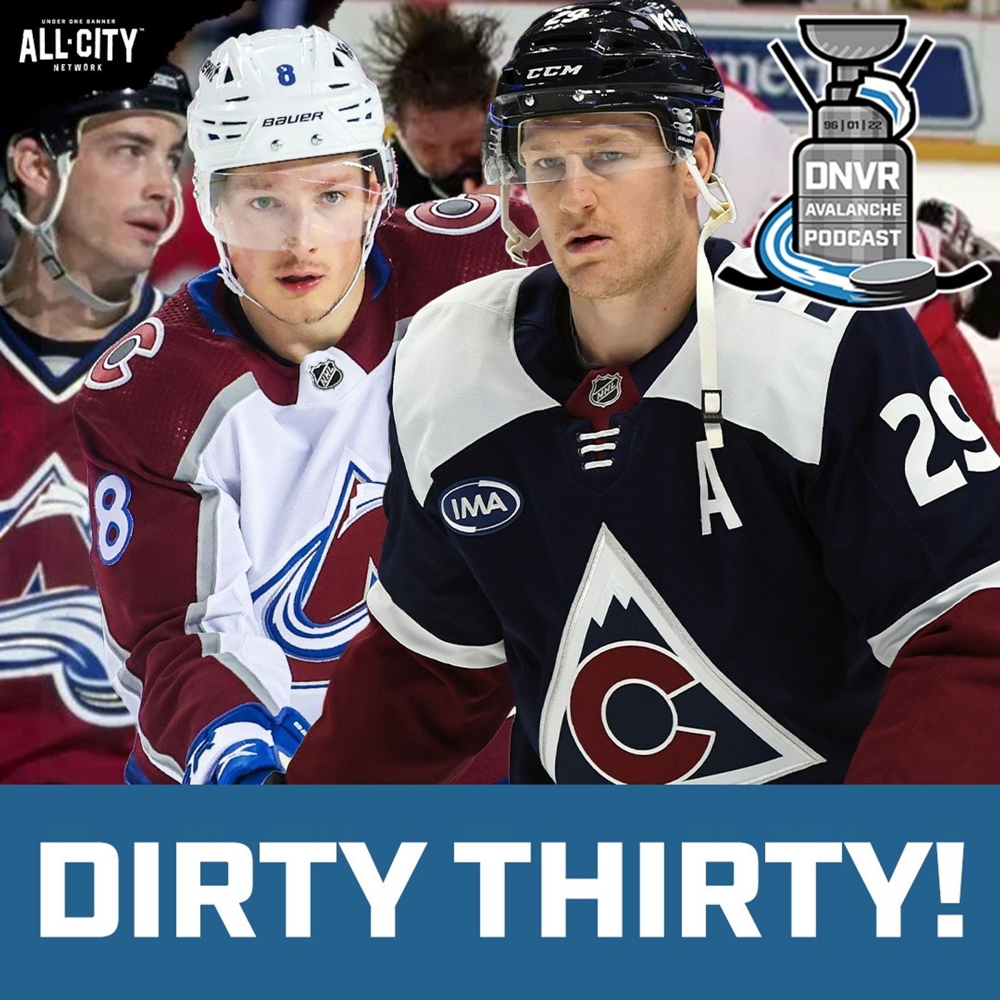 Celebrating and Ranking 30 years of Colorado Avalanche History | DNVR Avalanche Podcast LIVE