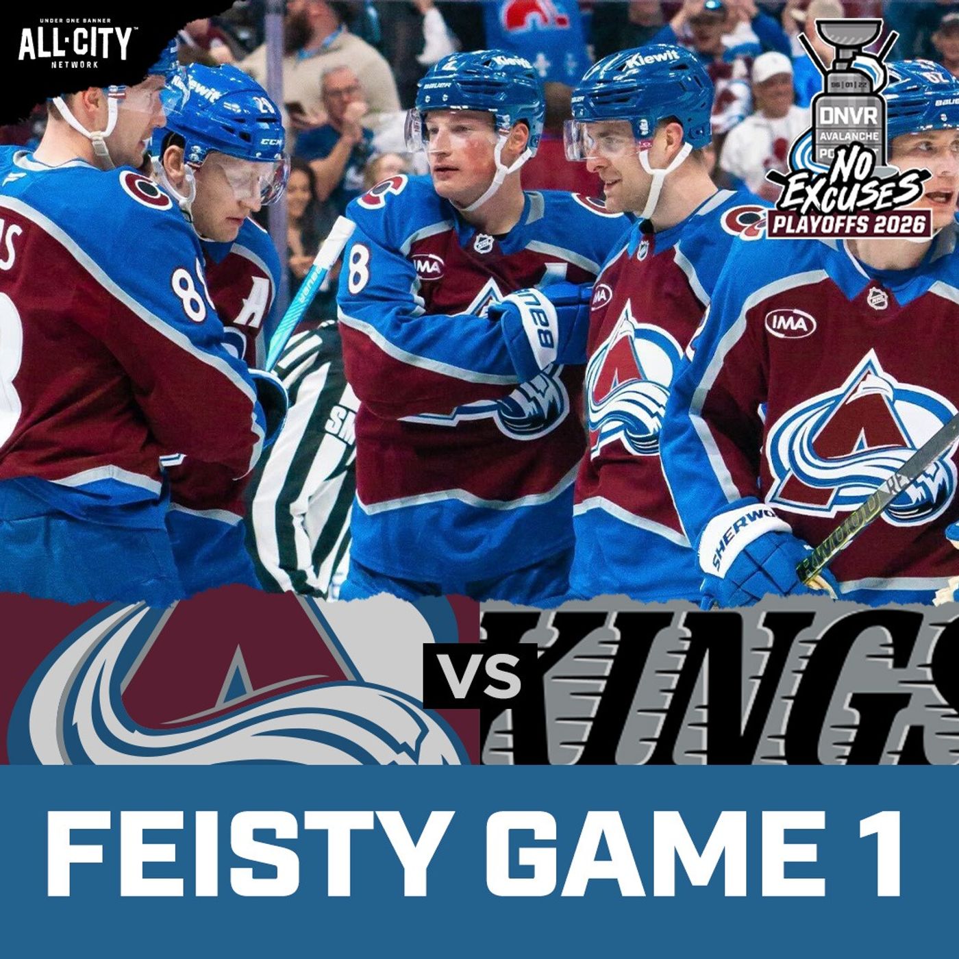 Lehkonen and the Colorado Avalanche edge out LA Kings in messy Game 1 win | DNVR Avalanche Postgame