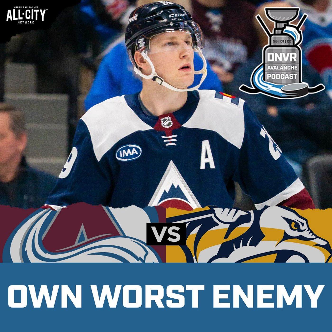Nathan MacKinnon and the Avalanche are their own worst enemy in loss to Nashville Predators