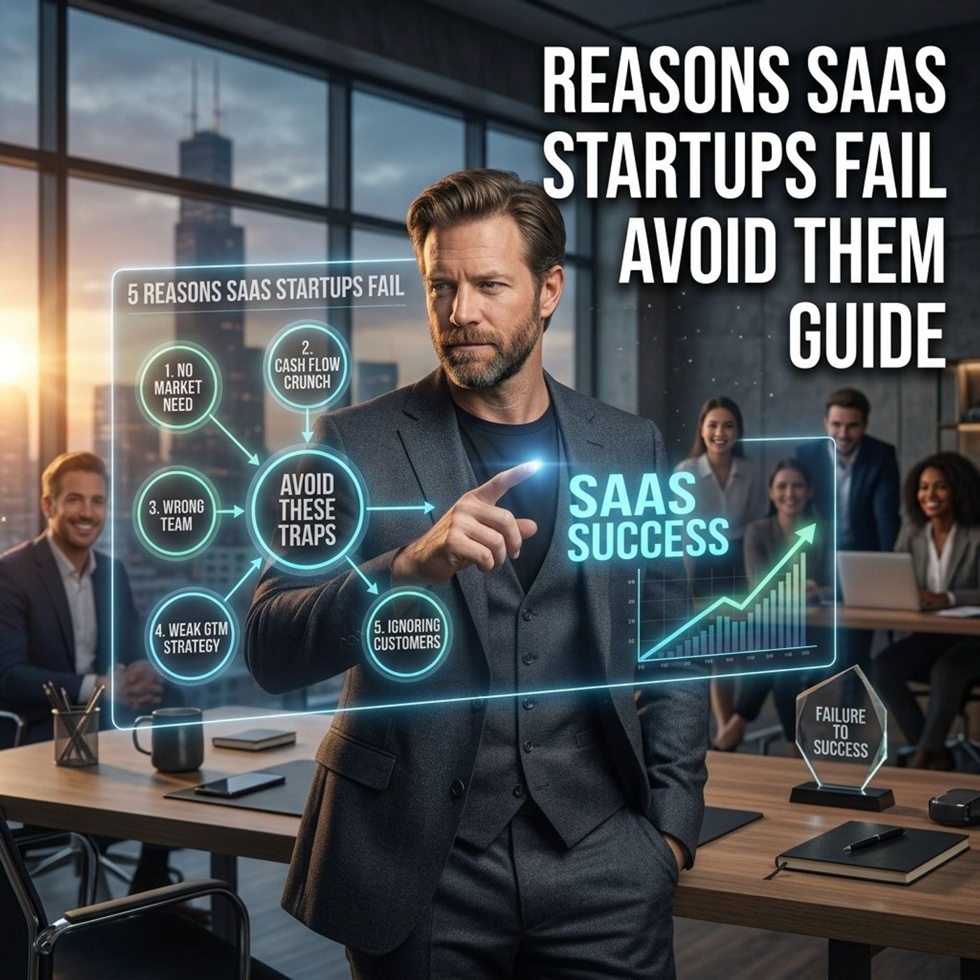 5 Reasons Most SaaS Startups Fail & How to Avoid Them