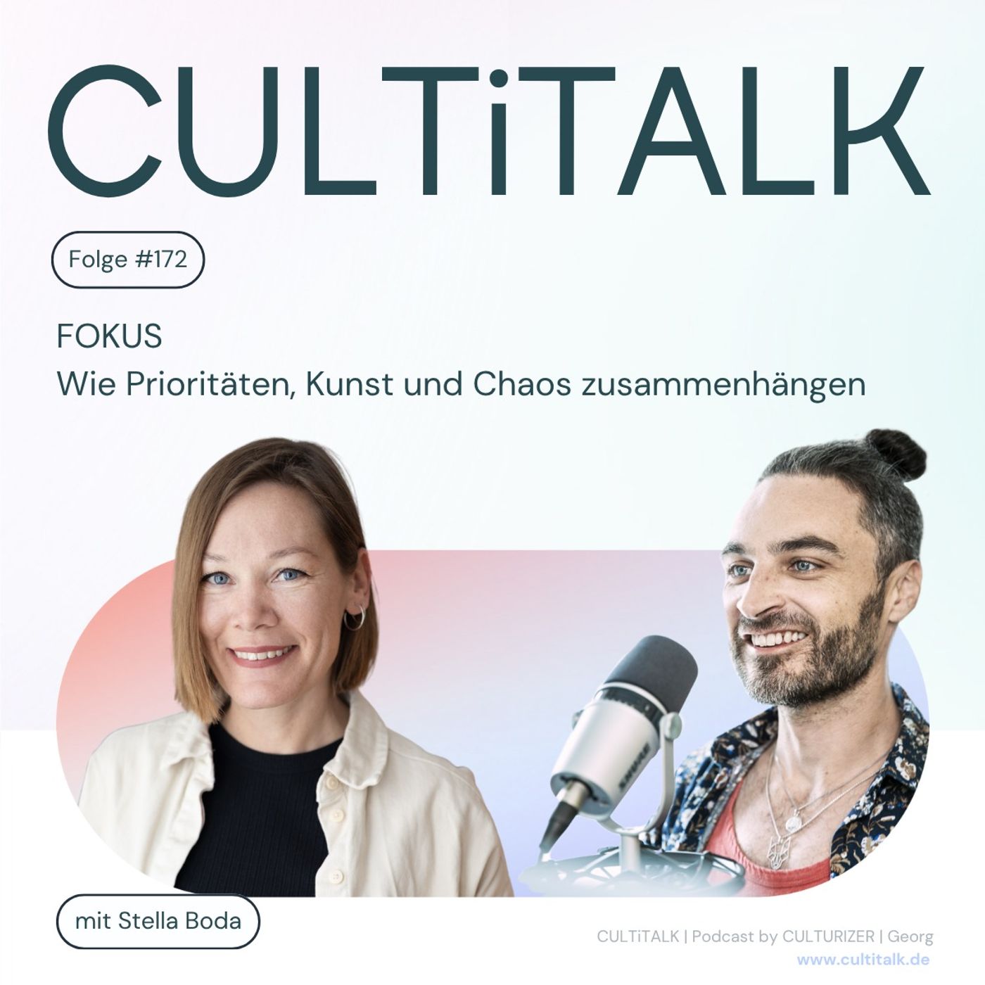 #172 Fokus mit Stella Boda: Wie Prioritäten, Kunst und Chaos zusammenhängen #172 Fokus mit Stella Boda: Wie Prioritäten, Kunst und Chaos zusammenhängen