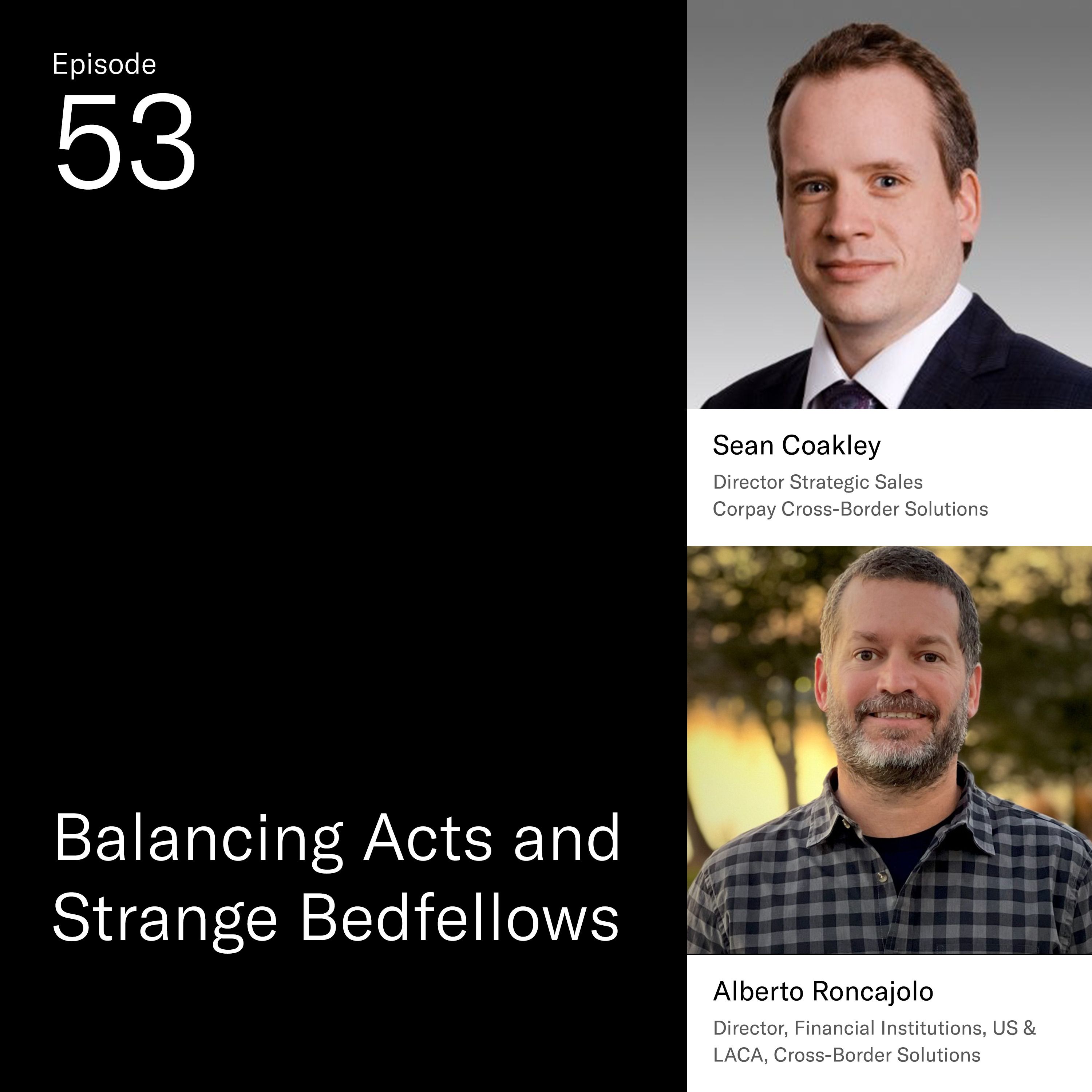 Balancing Acts and Strange Bedfellows episode artwork
