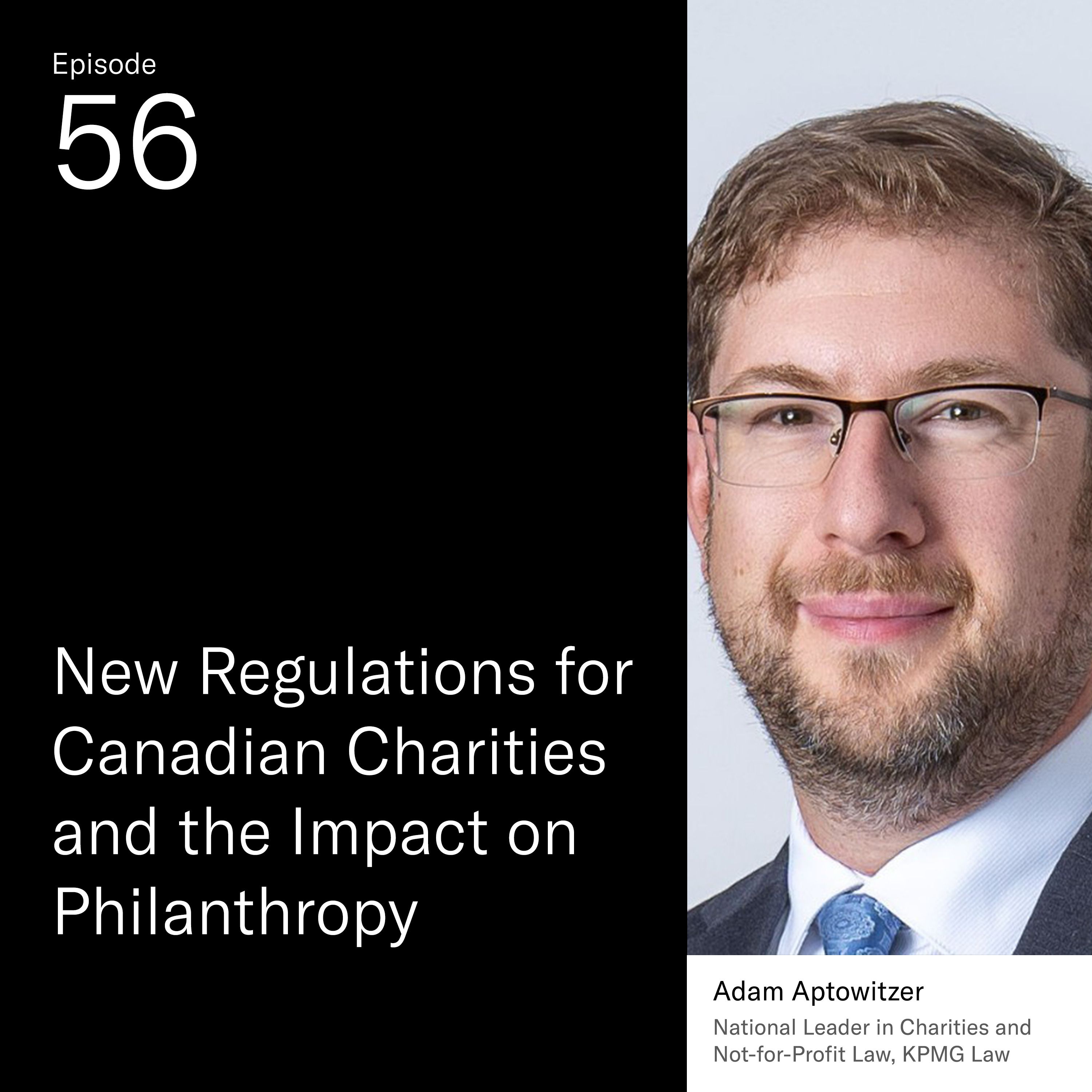 New Regulations for Canadian Charities and the Impact on Philanthropy episode artwork