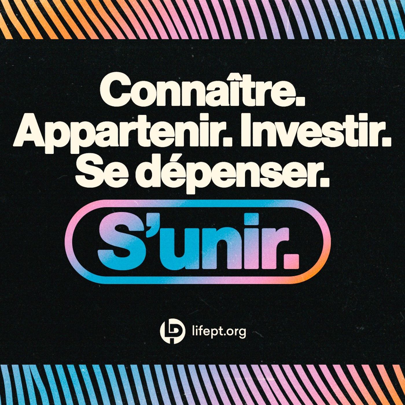 Connaître. Appartenir. Investir. Se dépenser. S’unir. episode artwork