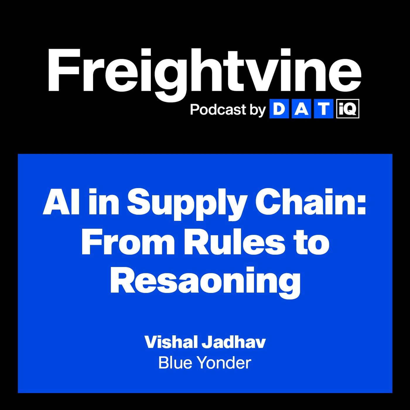 Vishal Jadhav | AI in Supply Chain: From Rules to Reasoning