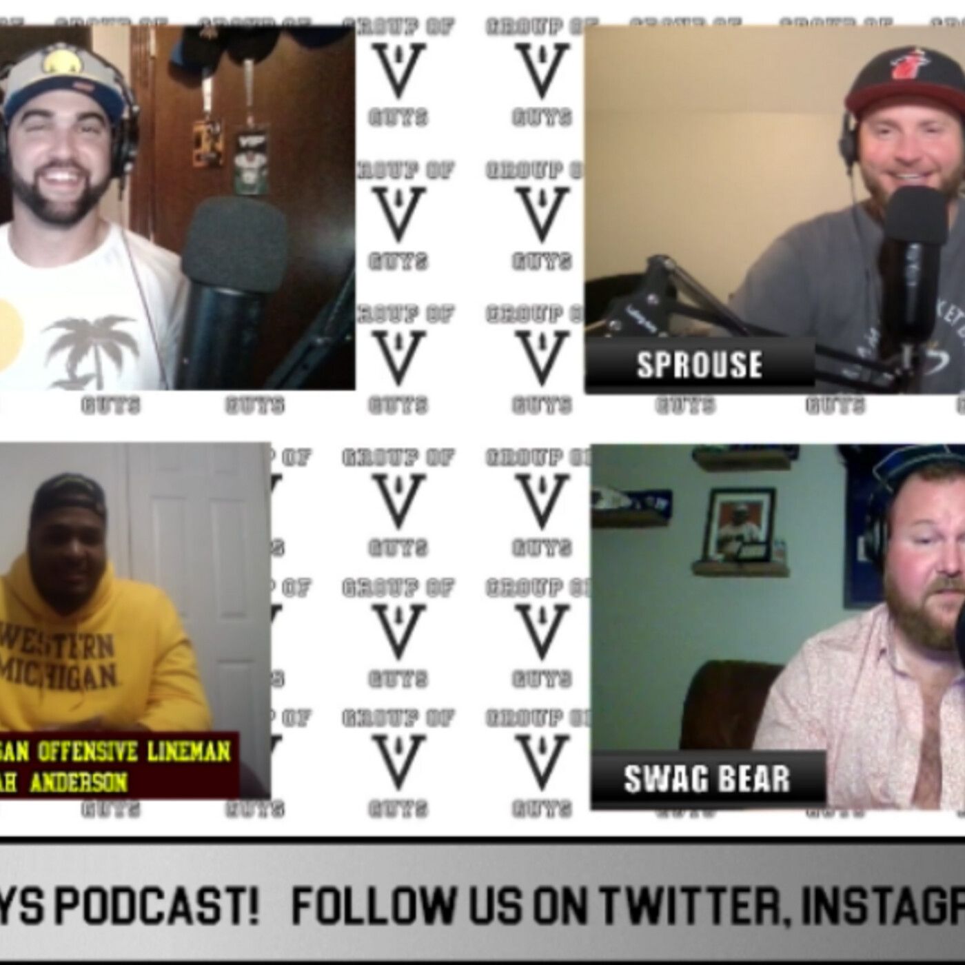 Group of Five Guys Podcast: 05/25/22 Recruiting Stories, Colorado State Review and Western Michigan O Lineman Eleasah Anderson Joins the Pod!!