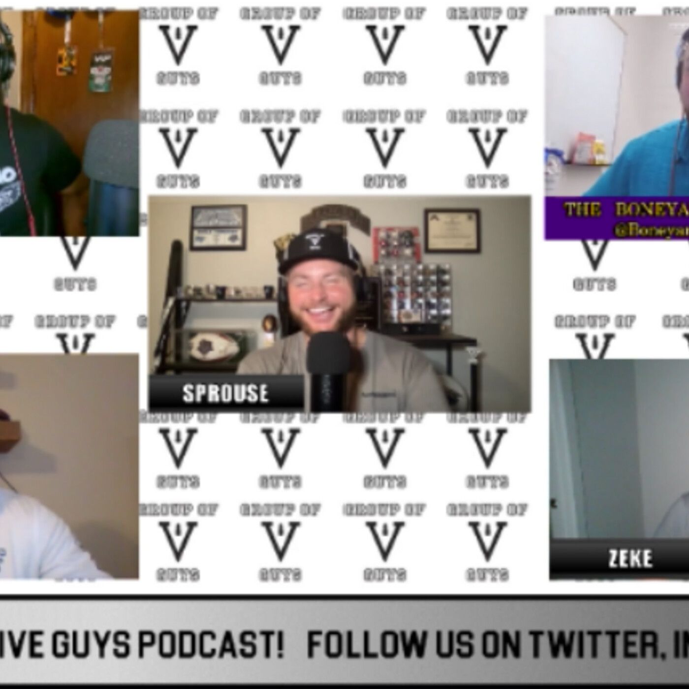 Group of Five Guys Podcast: 07/27/22 American Conference Preview and The Boneyard Podcast Joins!