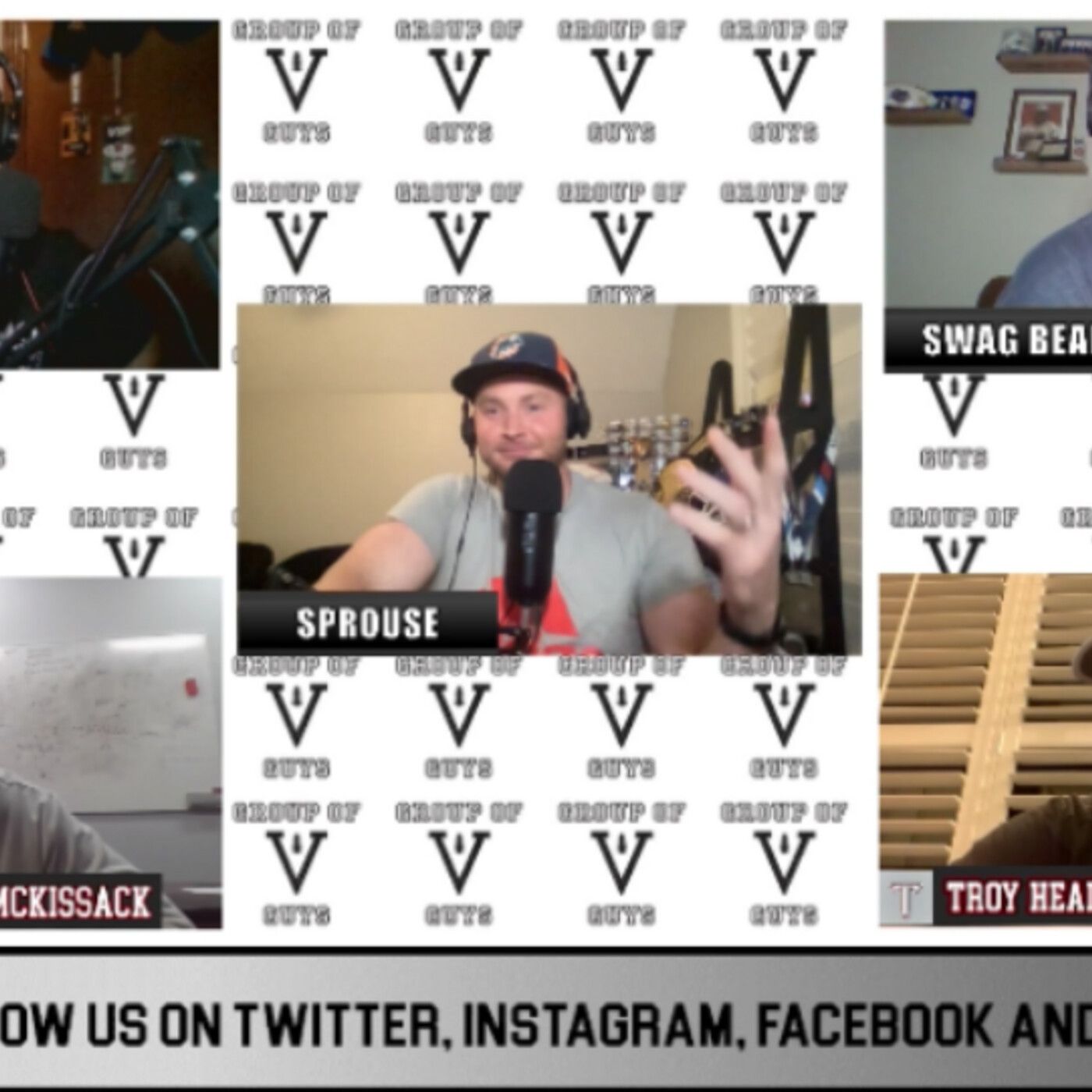 Group of Five Guys Podcast: 04/06/22 Eric Church Cancels Concert to Support UNC and Troy Coaching Staff Joins The Pod!